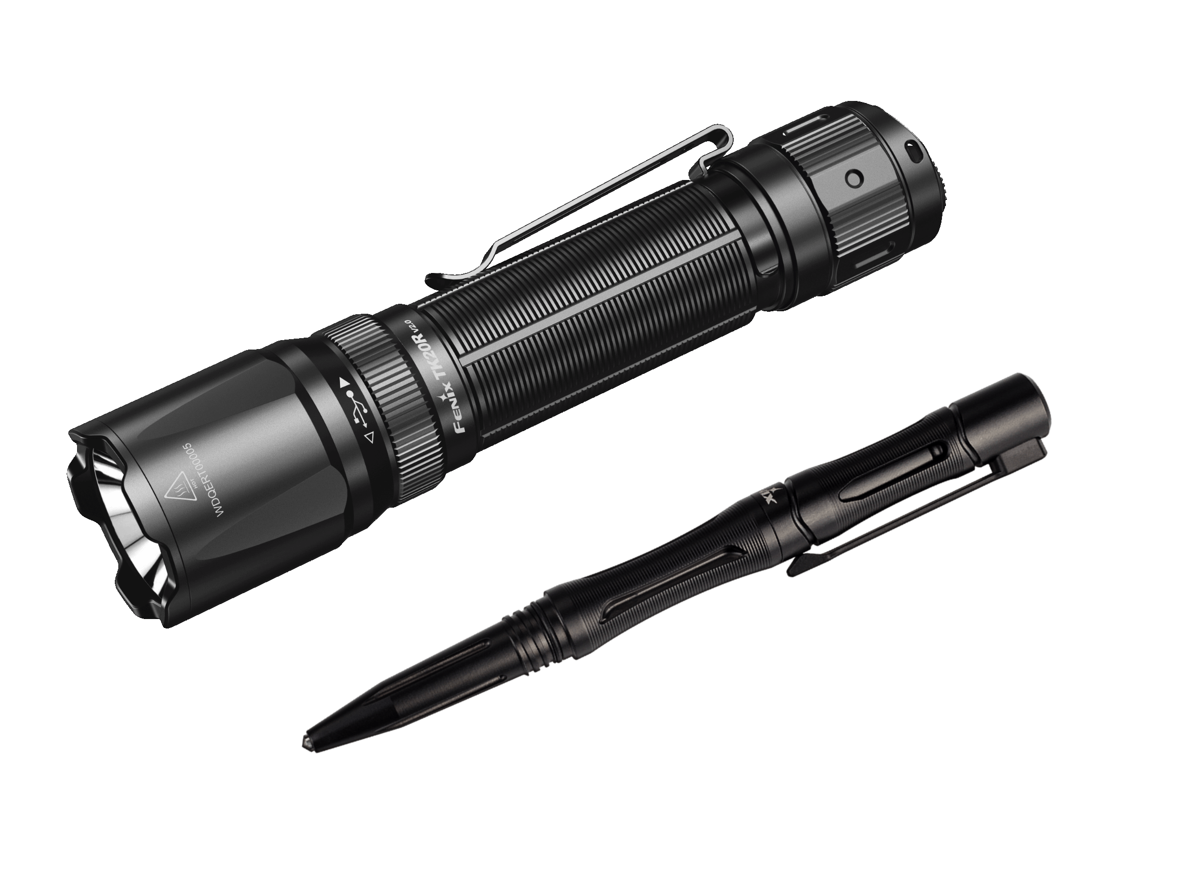 Fenix TK20R V2.0 Rechargeable Flashlight with FREE T5 Tactical Pen (optional)