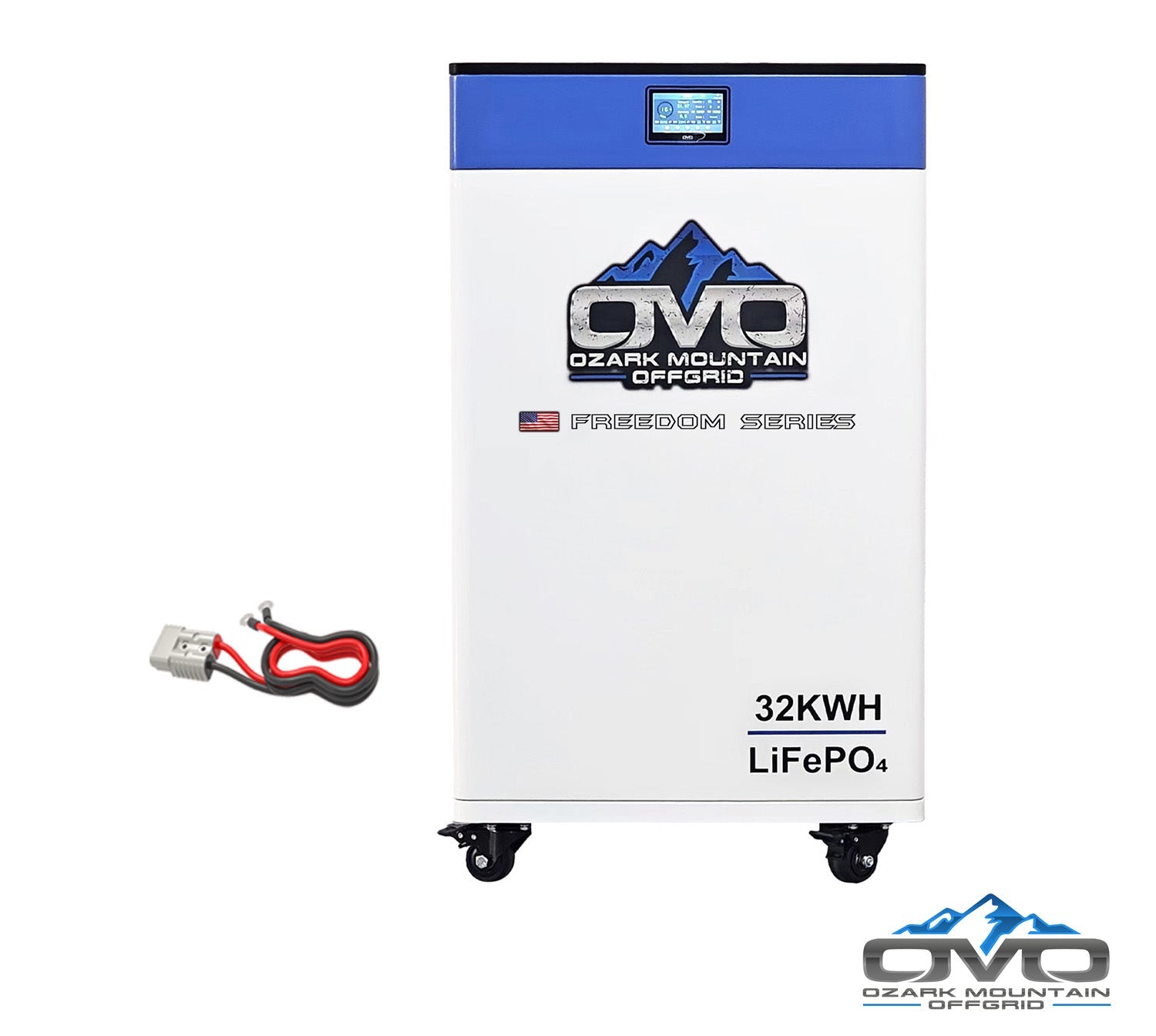 OMO Freedom Series 48V 32KW Heated LifePO4 Lithium Battery