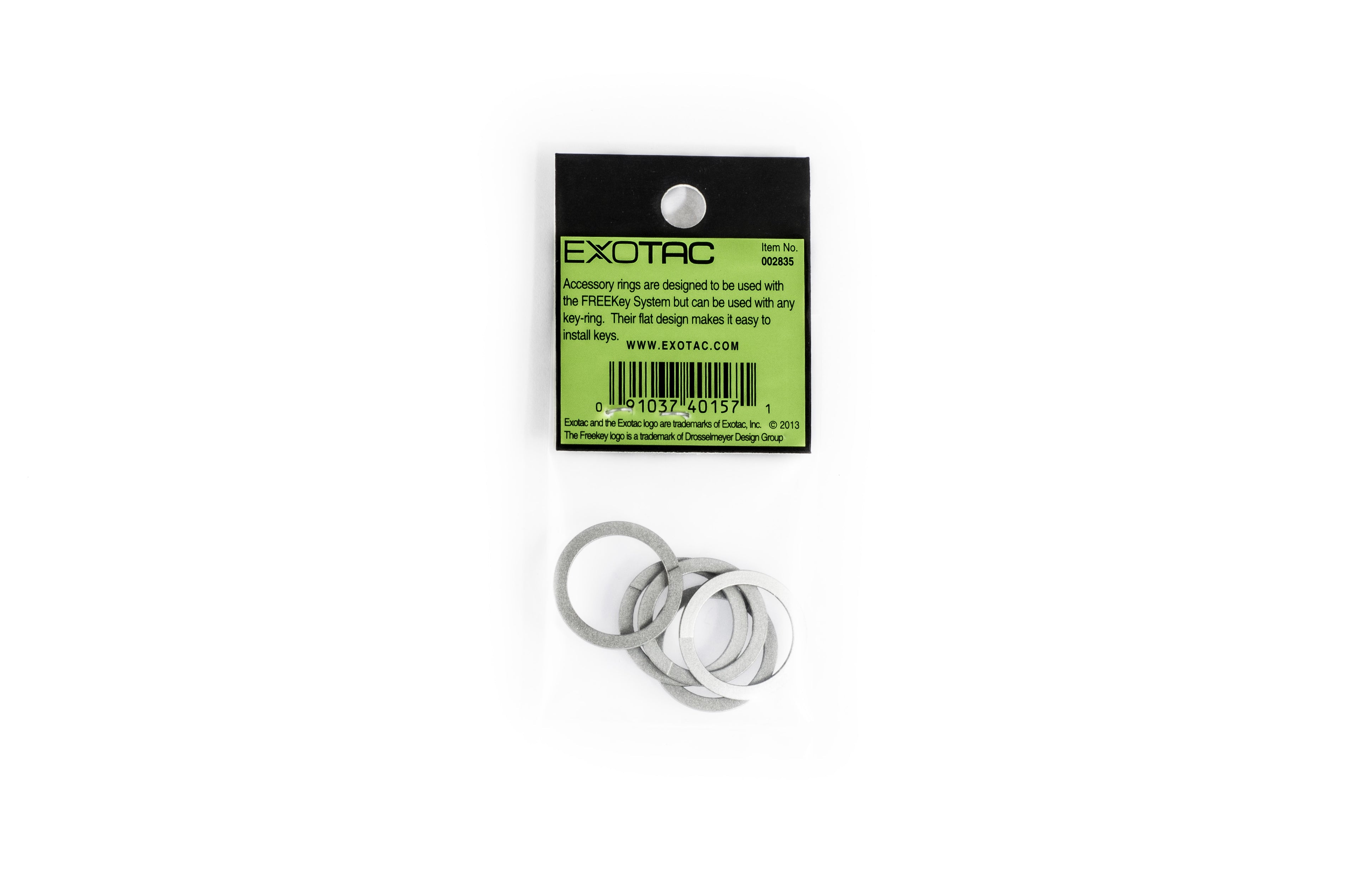 Accessory Rings for FREEKey™ System (SC)