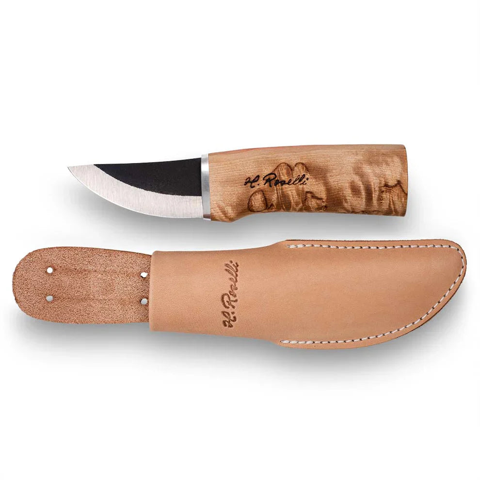 Roselli R120 The Grandfather Knife with Plain Sheath (SC)