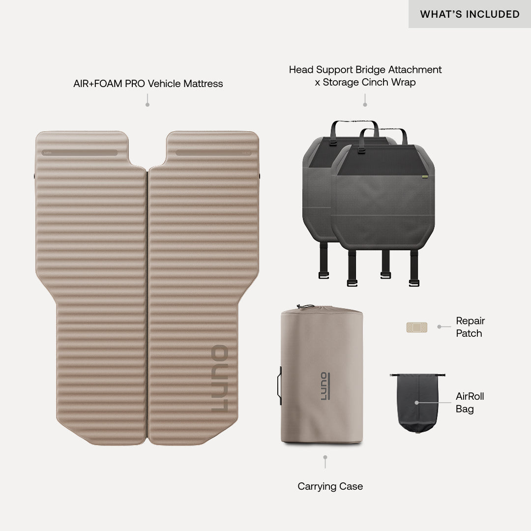 AIR+FOAM PRO Jeep Wrangler Mattress