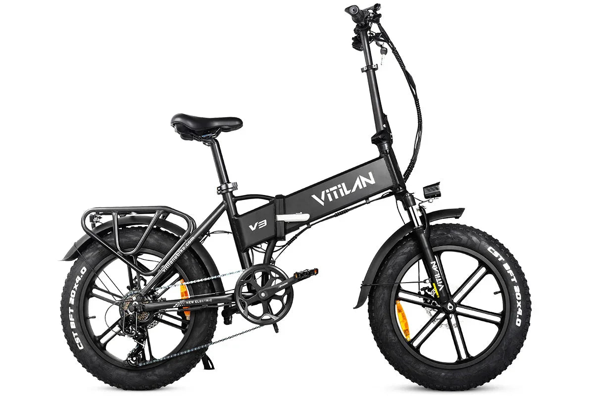Vitilan V3 2.0 Folding Fat Tires Adult All Terrain Electric Bike (SC)