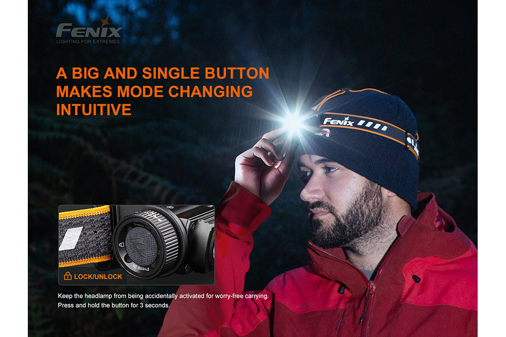 Fenix HM60R Outdoor LED Headlamp - 1200 Lumens (SC)