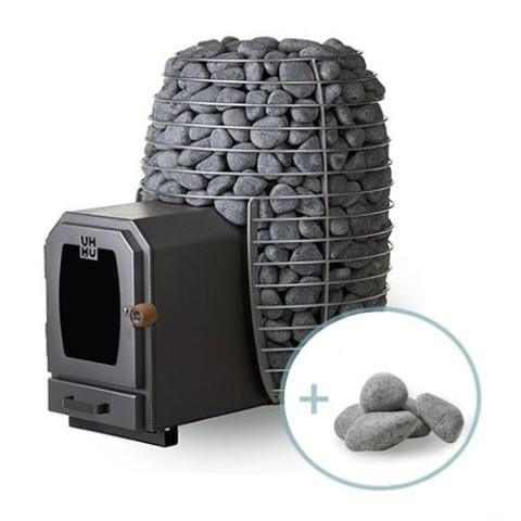 HUUM HIVE Wood LS 17ST Pkg, 17kW LS Sauna Heater Package