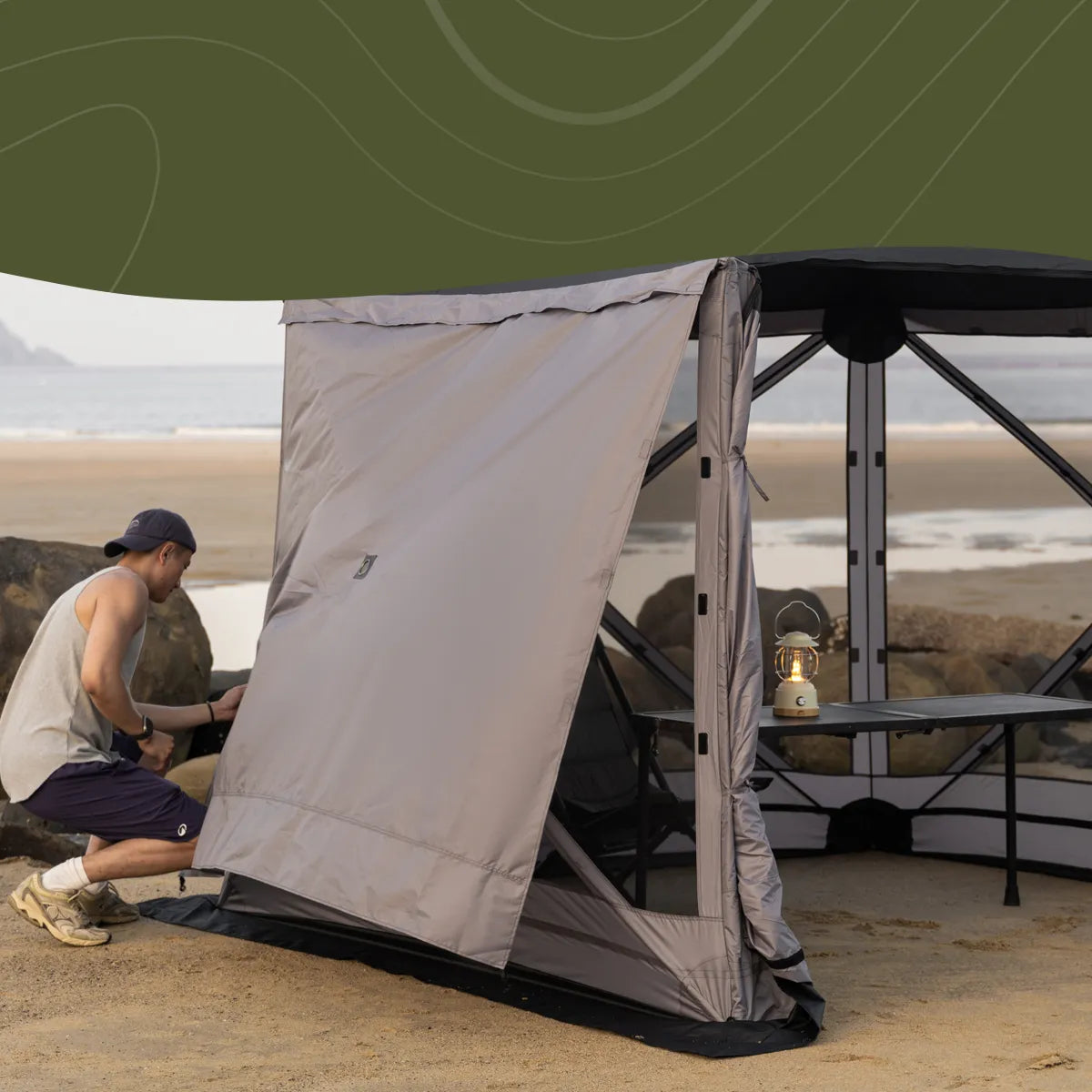 Hub Screen house 400 XL Wind Panel (SC)