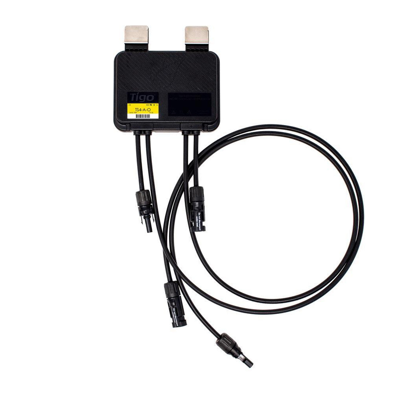 Tigo TS4-A-O | Optimization, Monitoring & Rapid Shutdown | 20A (Isc), 725W, 1500VUL/1000V IEC, 0.12/1.2M Cable, MC4 (SC)