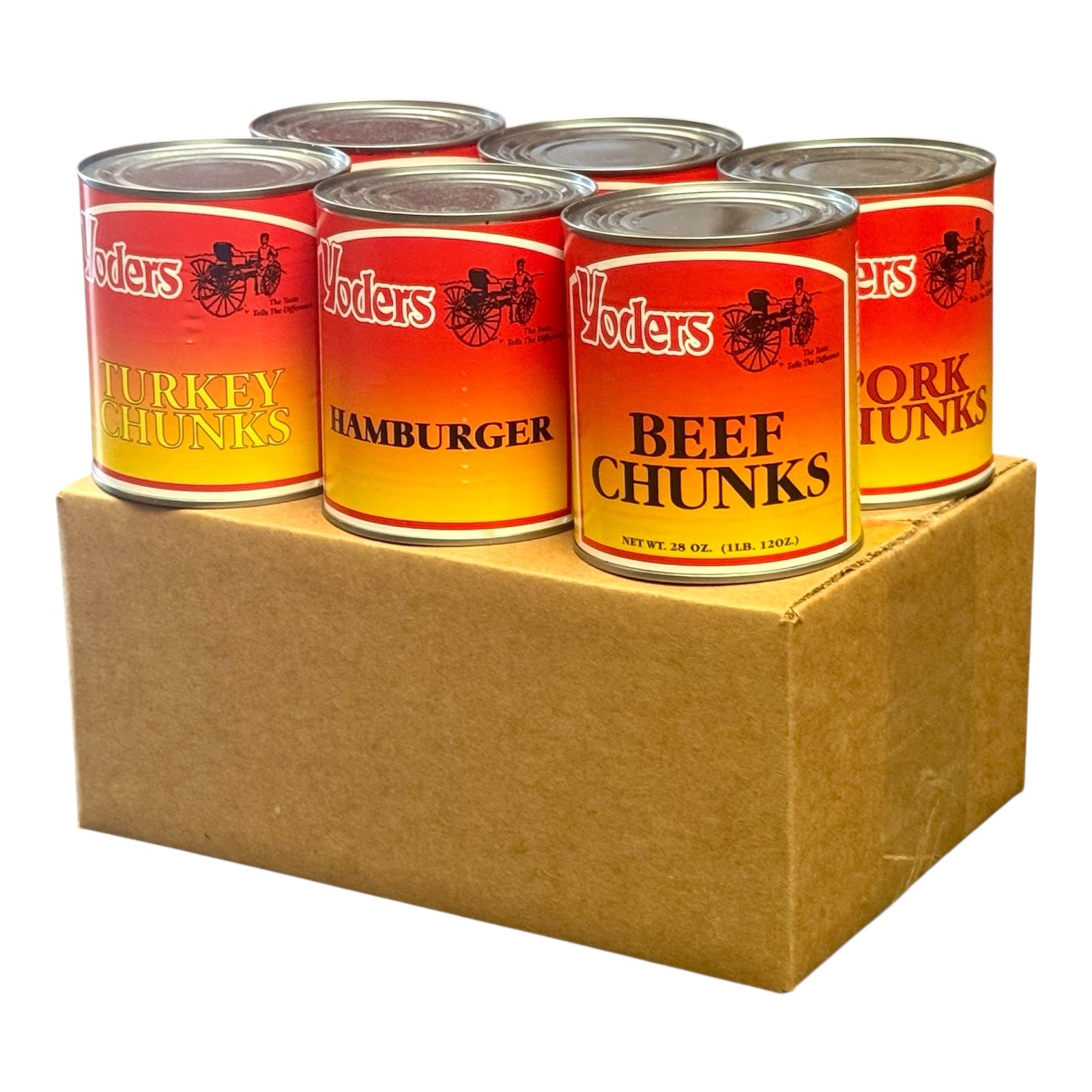 6 Can Yoder's Meat Sampler Pack