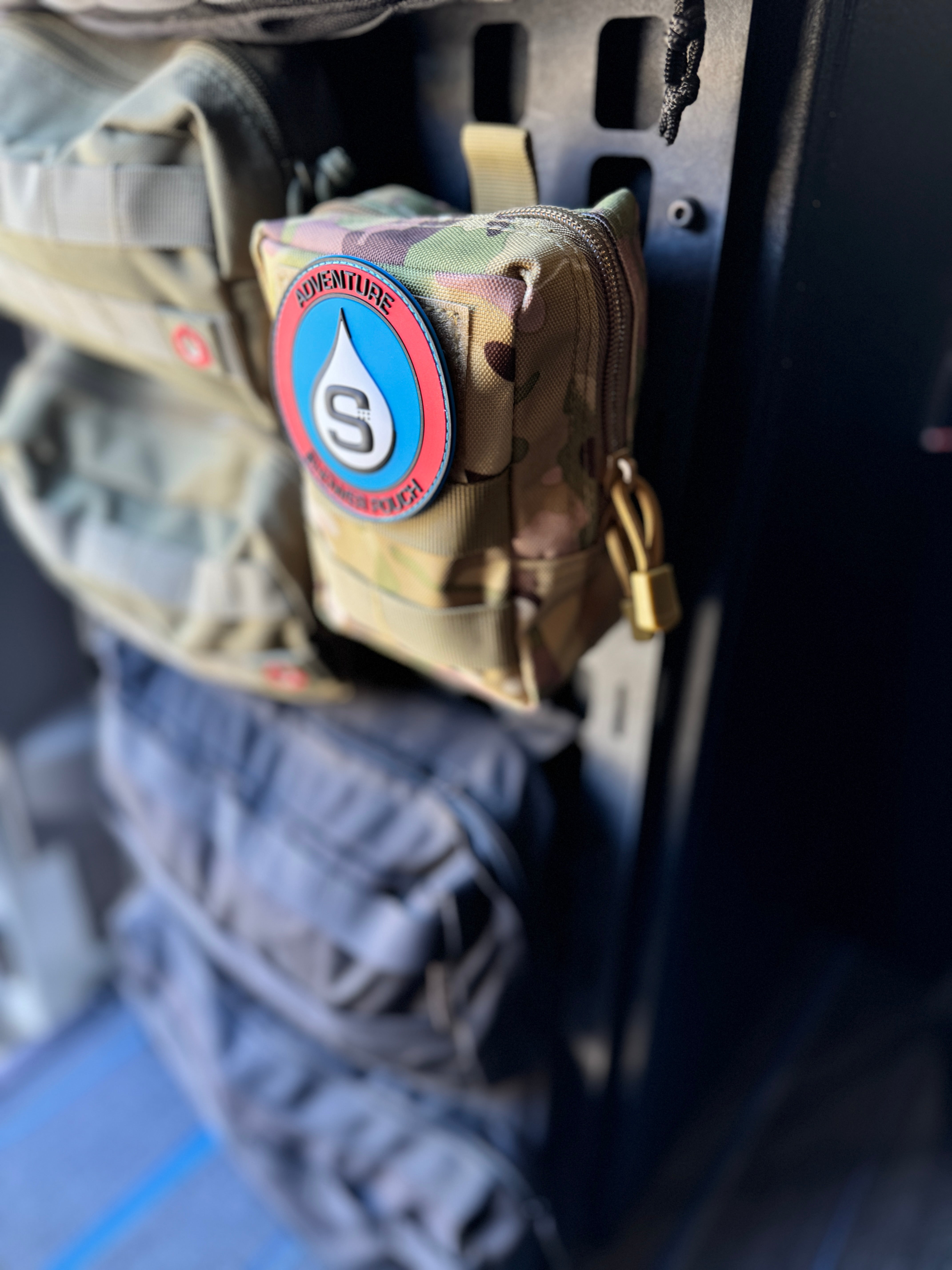 Tactical Molle Zipper Bag (PRODUCT NOT INCLUDED) (SC)