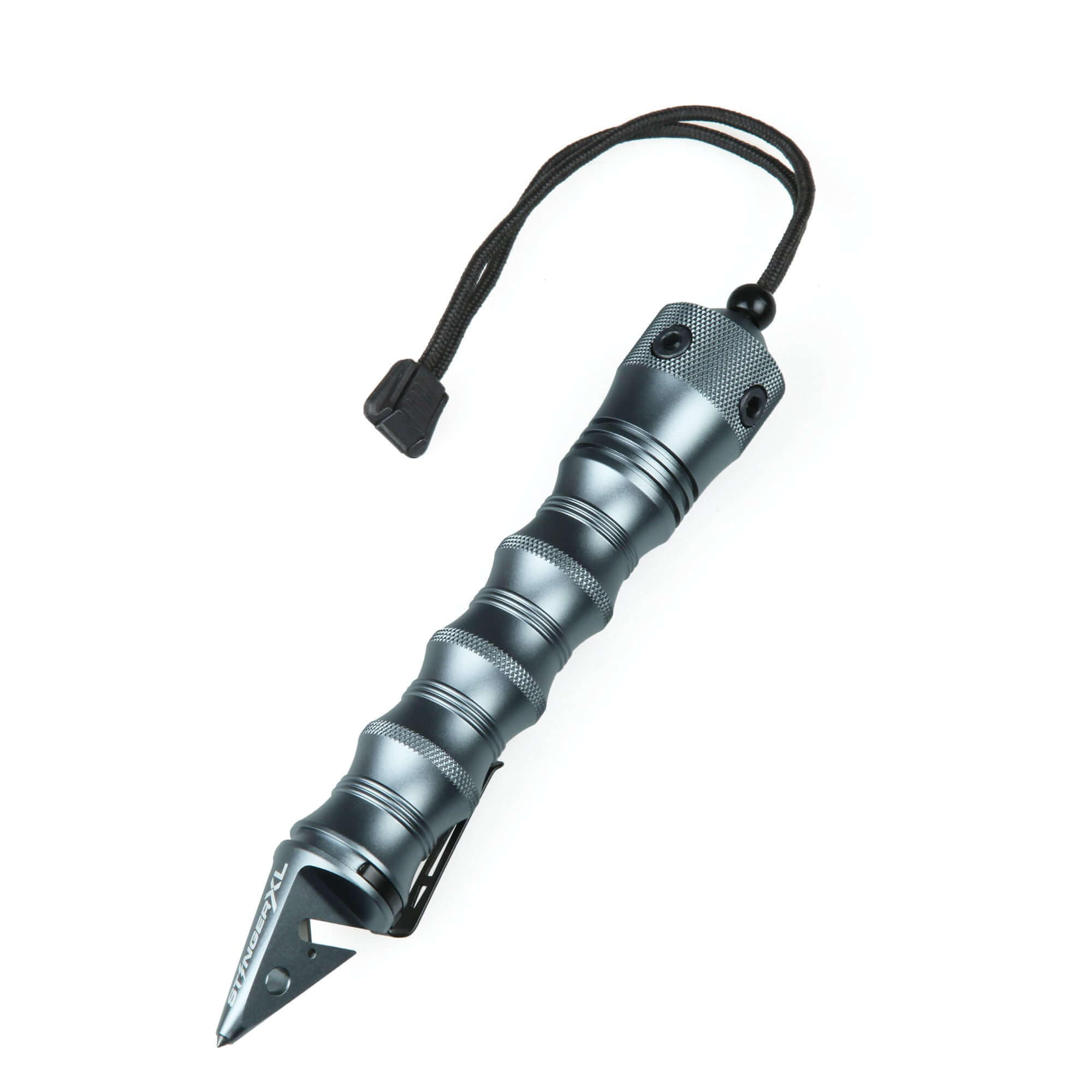 Stinger KET-2 Kubaton Car Emergency Tool with Seat Belt Cutter (XL Edition, Tungsten Grey) (SC)