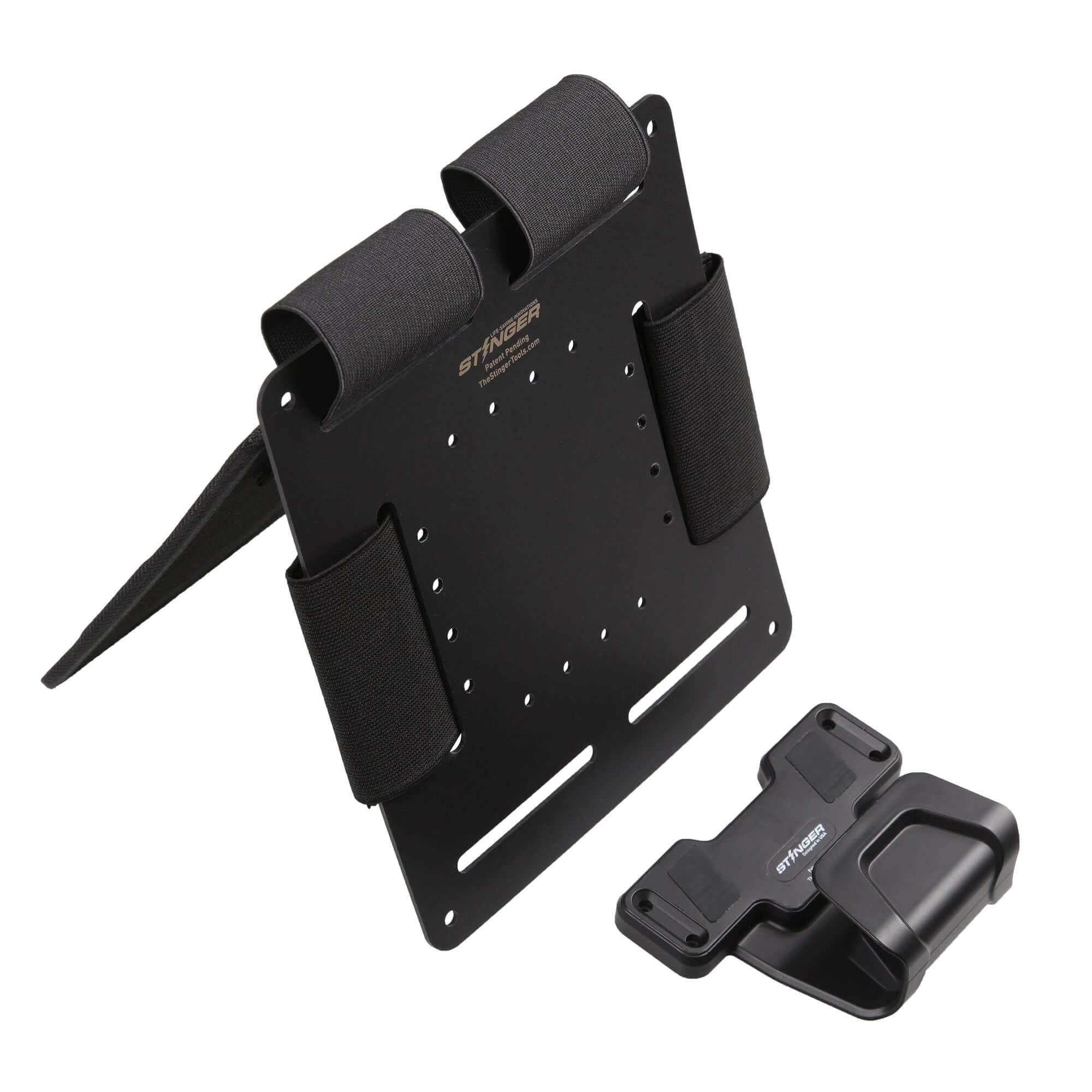 Bedside Magnetic Gun Mount, Bedside Holster with Safety Trigger Guard Protection (Black) (SC)