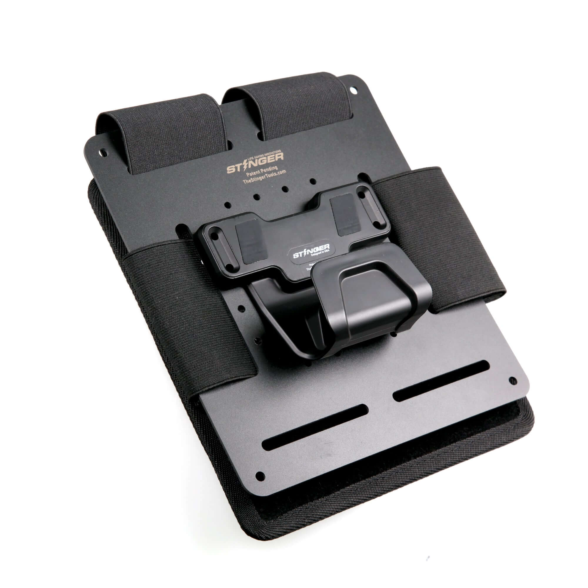 Bedside Magnetic Gun Mount, Bedside Holster with Safety Trigger Guard Protection (Black) (SC)