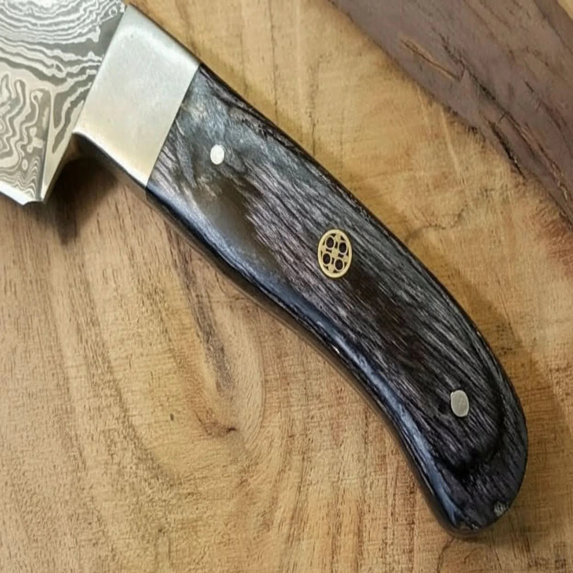 Custom Handmade Damascus Steel Full Tang  Chef Knife / Vegetable Knife  / Kitchen Knife DK-0128