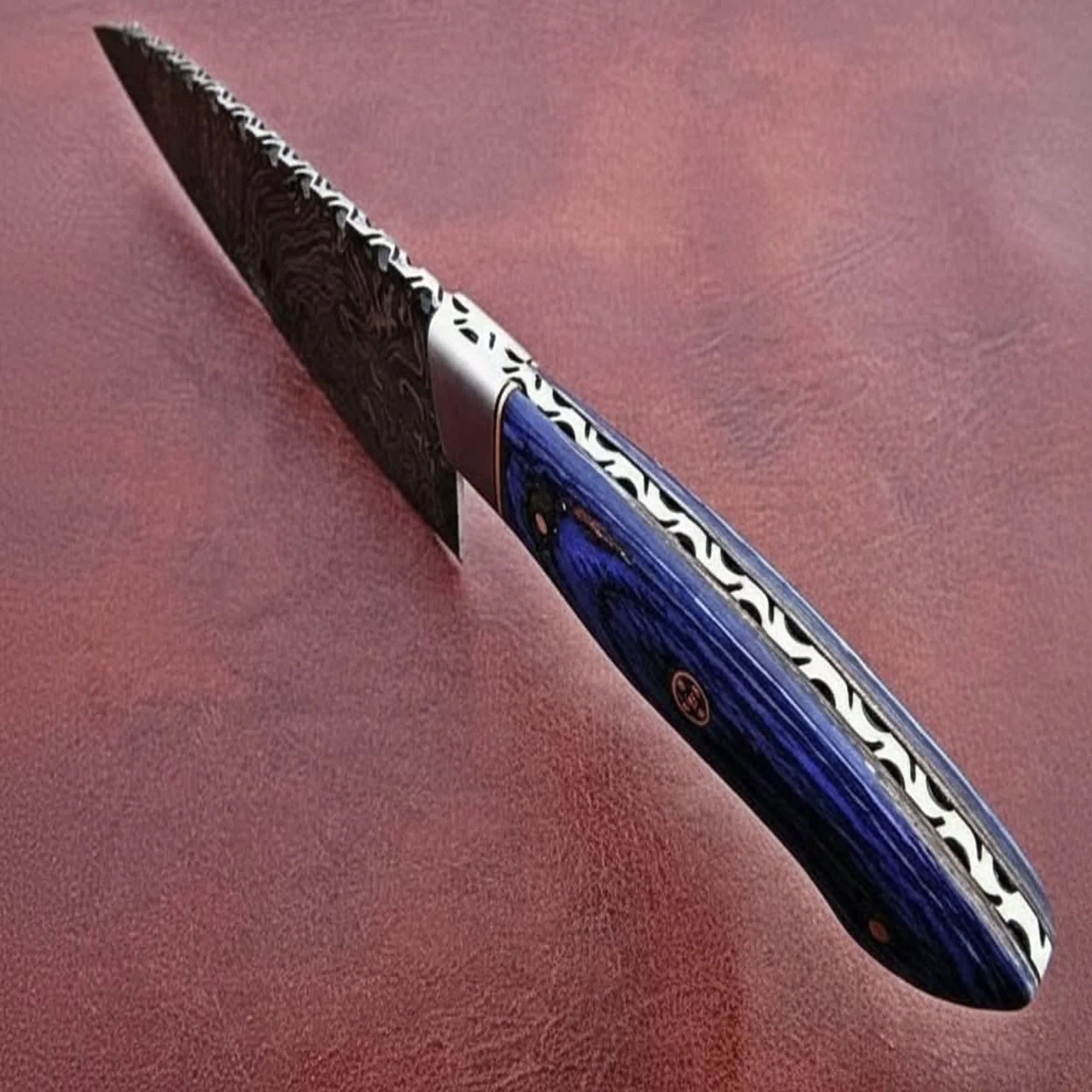 Custom Handmade Damascus Steel Full Tang  Chef Knife / Vegetable Knife  / Kitchen Knife DK-0130
