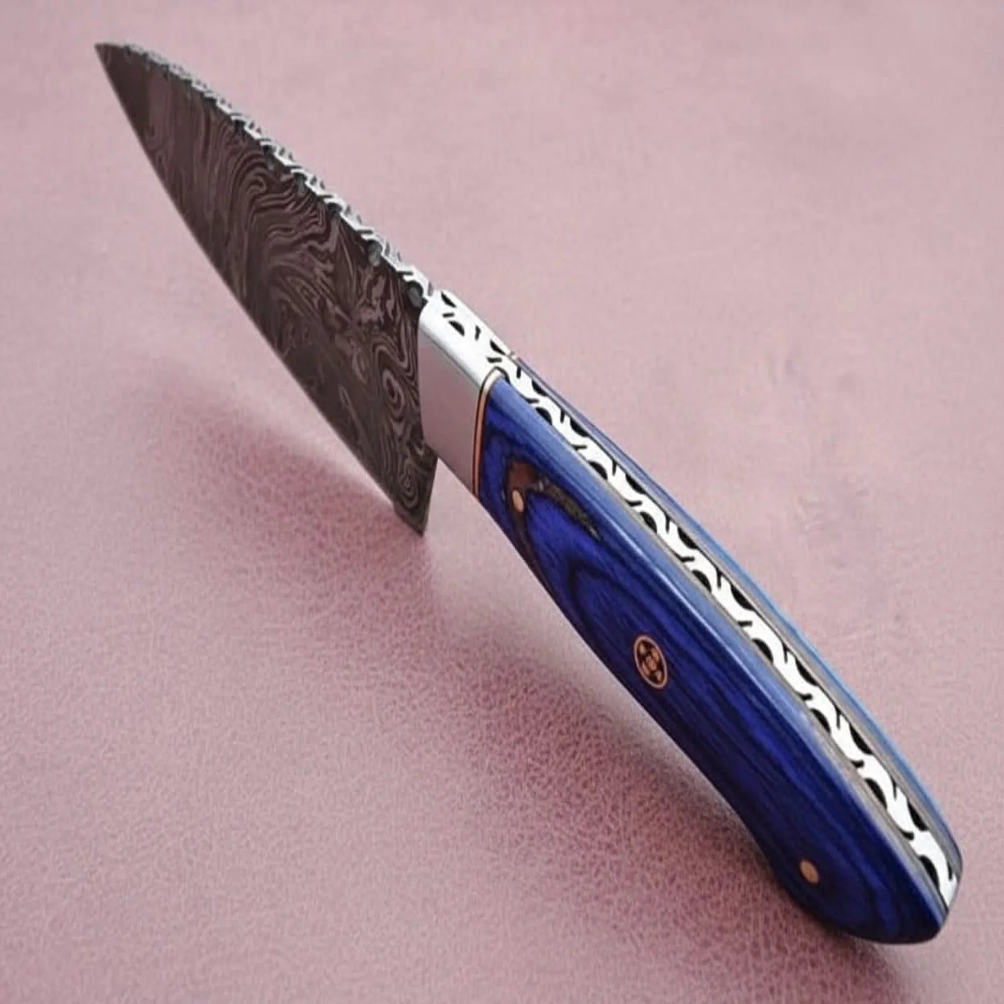 Custom Handmade Damascus Steel Chef Knife/ Kitchen Knife/Perfect Gift DK-0263