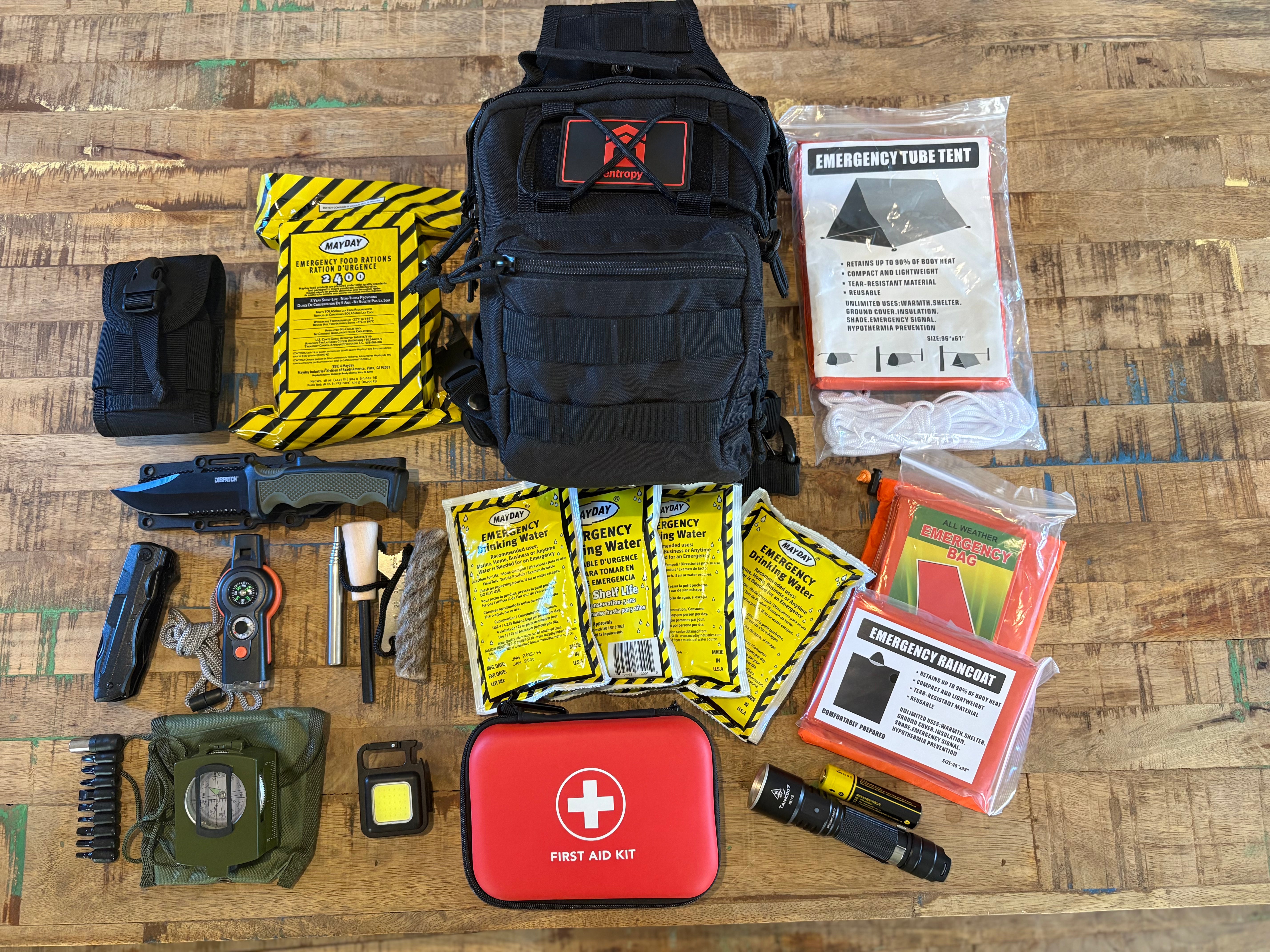 The Safe Trail 'Survive All' Go Bag – 6 Pack