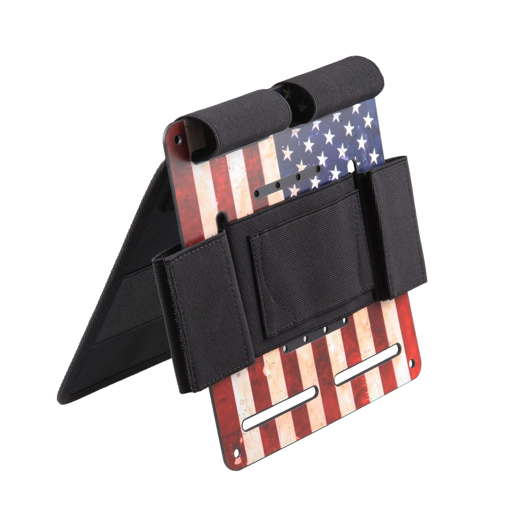 3 in 1 Bedside Holster, Mattress Holster, Bed Holster (USA Flag Sticker) (SC)