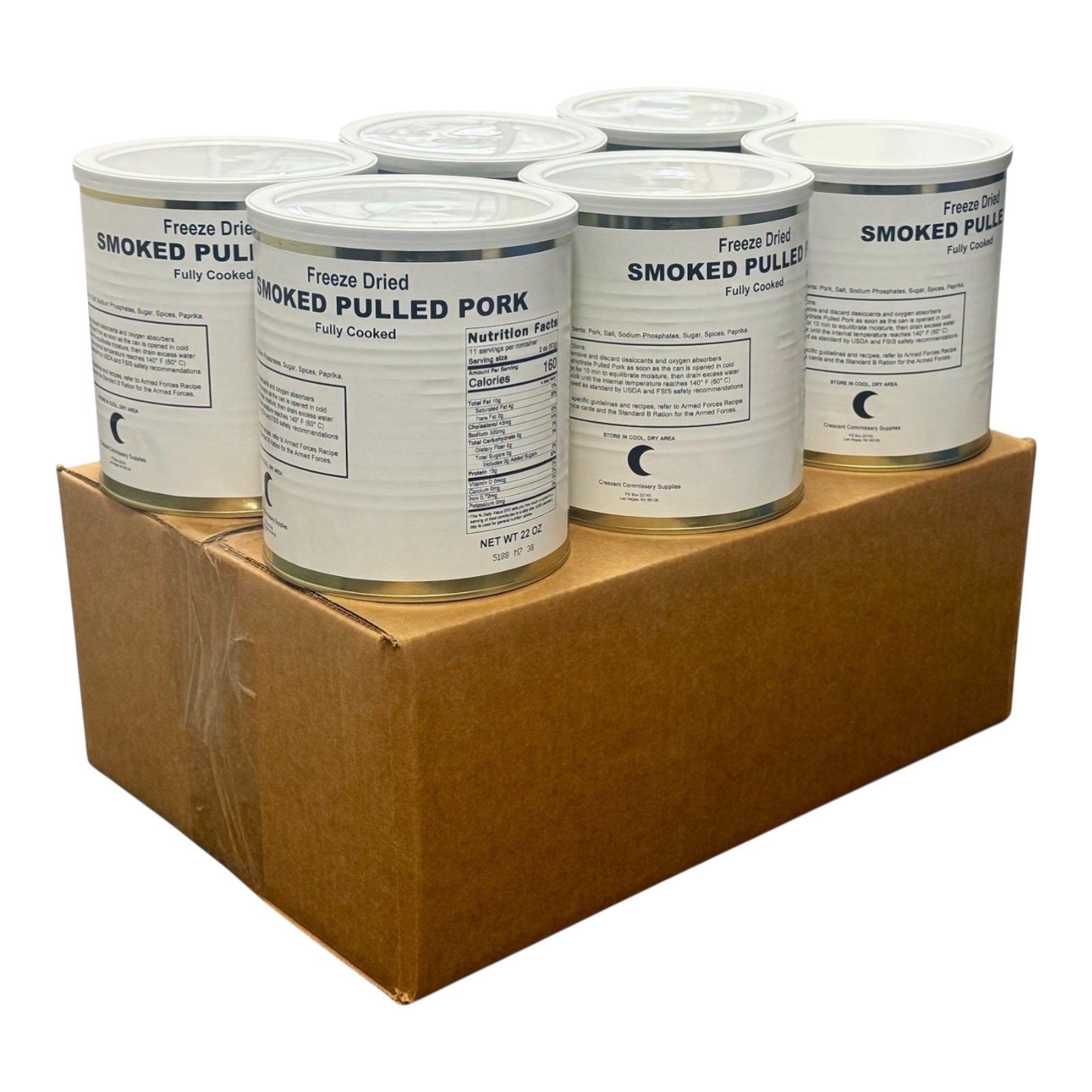 Military Surplus Freeze Dried Pulled Pork (SC)