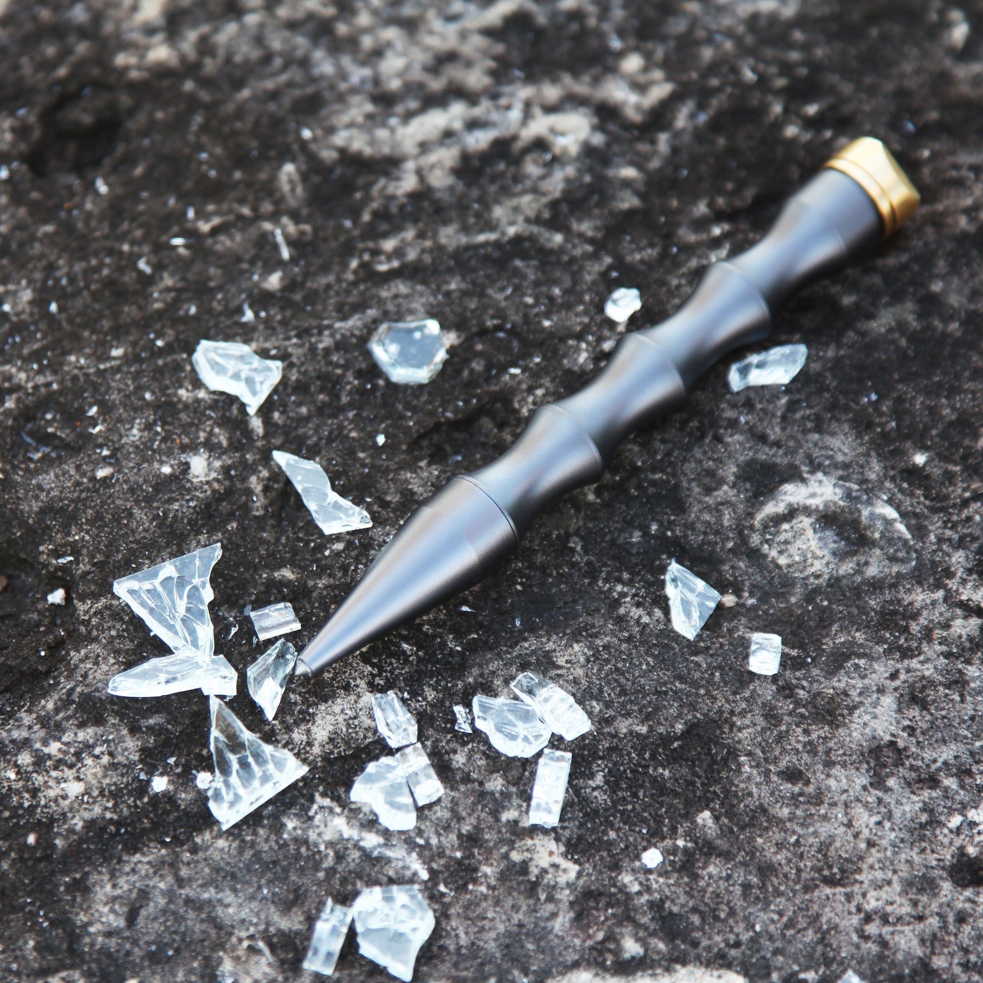 3 in 1 Rattle Pen with Steel Head Glass Breaker (SC)