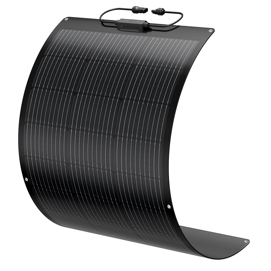 400 Watt Fiberglass Curved Solar Panel (4x100W) (SC)