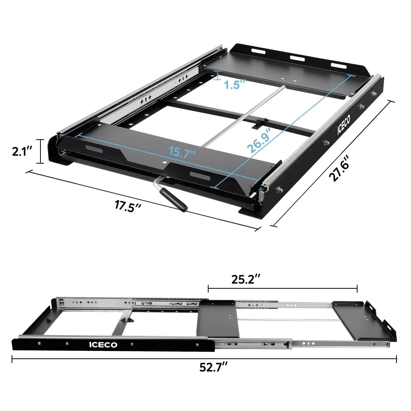 ICECO JPPro/VL45/VL35Pro/VL45Pro Single Zone Slide Mount (SC)