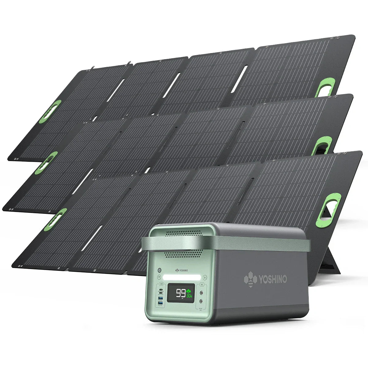Yoshino B2000 Power Station with 3*SP200 Solar Panel (SC)