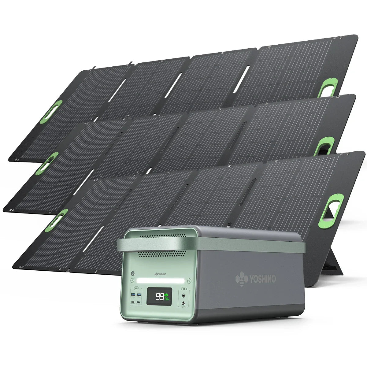 Yoshino B4000 Power Station with 3*SP200 Solar Panel (SC)