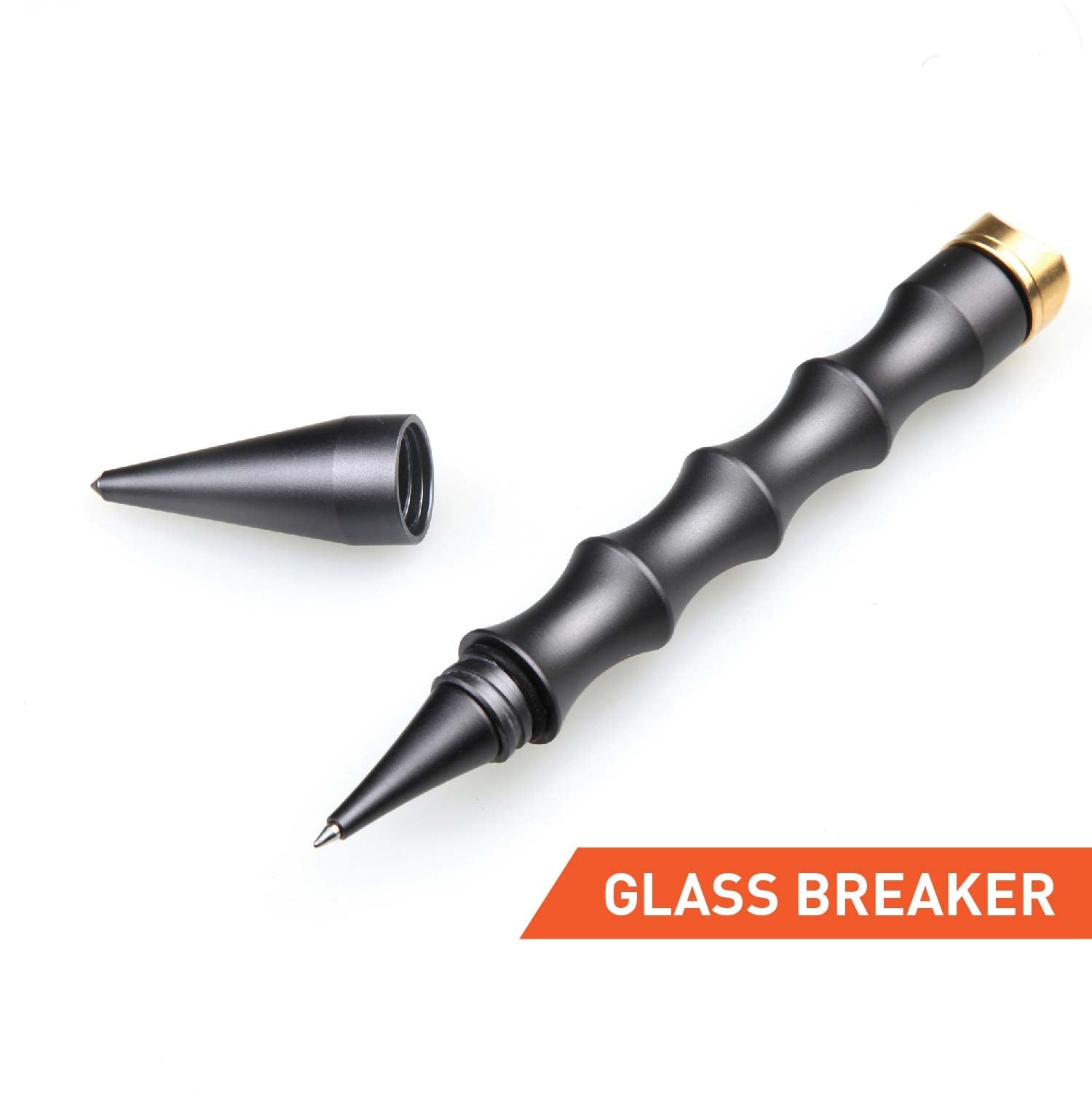 3 in 1 Rattle Pen with Steel Head Glass Breaker (SC)