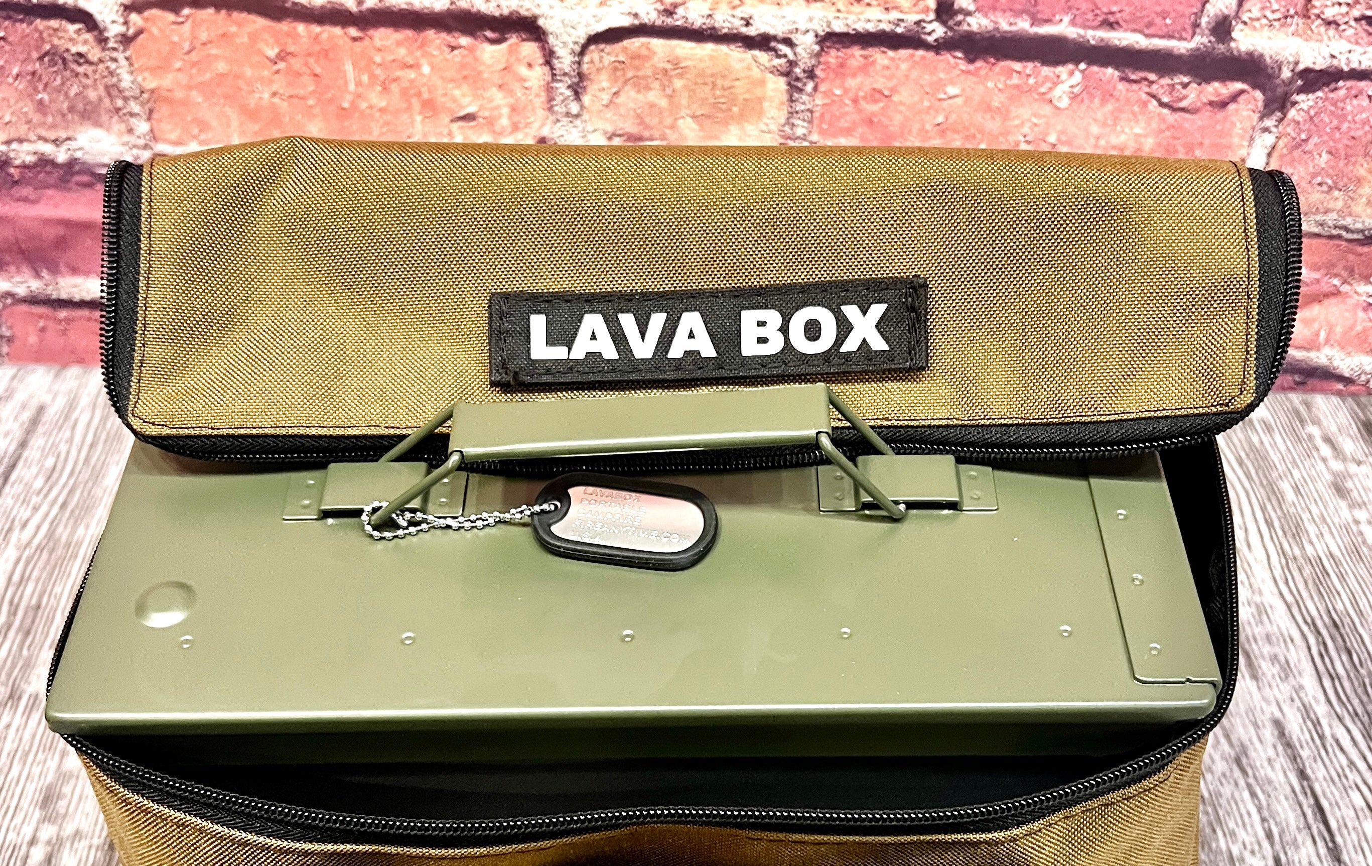 FIRECAN PORTABLE FIRE PIT Carry Bag - IGNIK- Lava Box (SC)