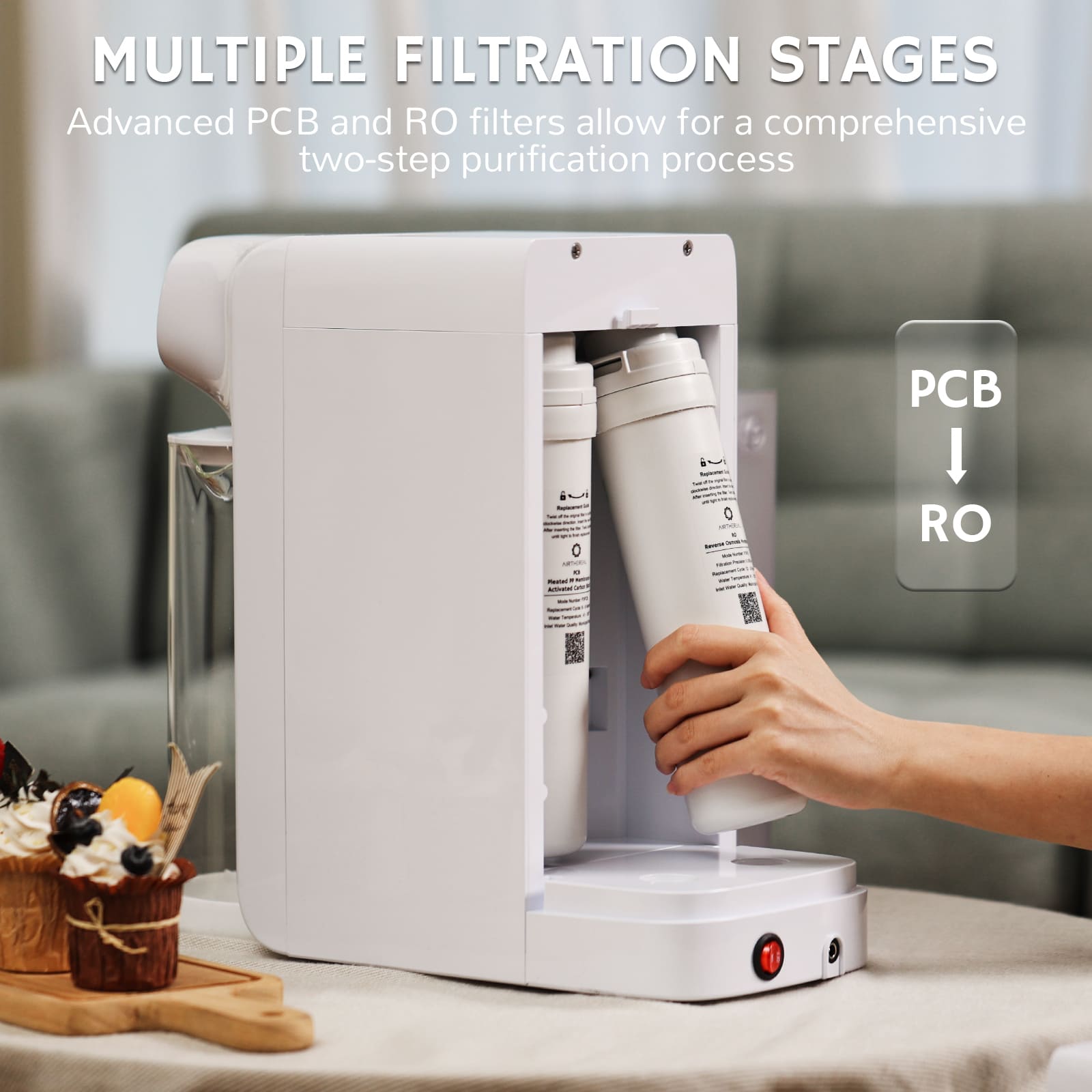 Pristine Lite3 RO Countertop Instant Filtered Water Dispenser (SC)