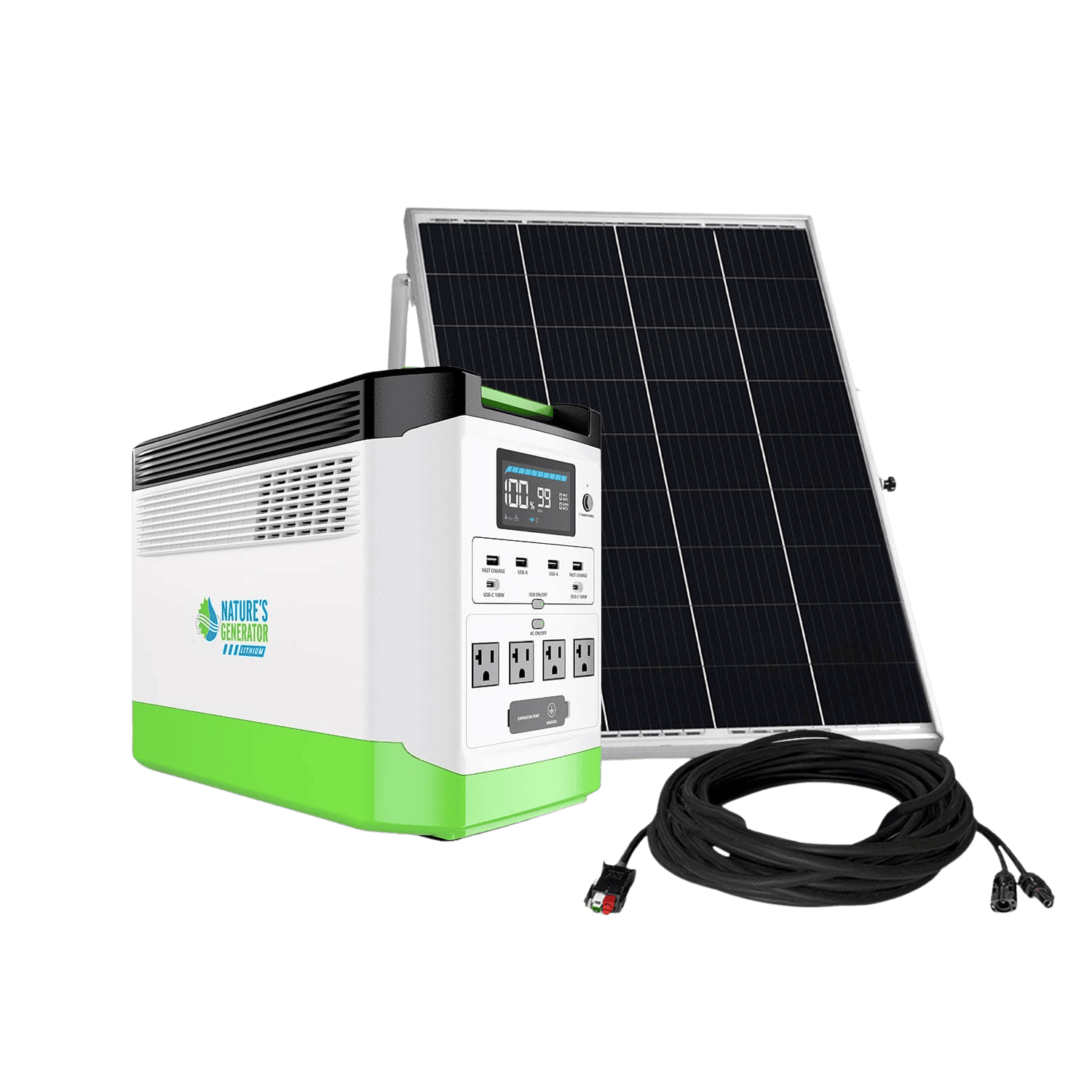 Nature's Generator Lithium 1800 Solar Generator