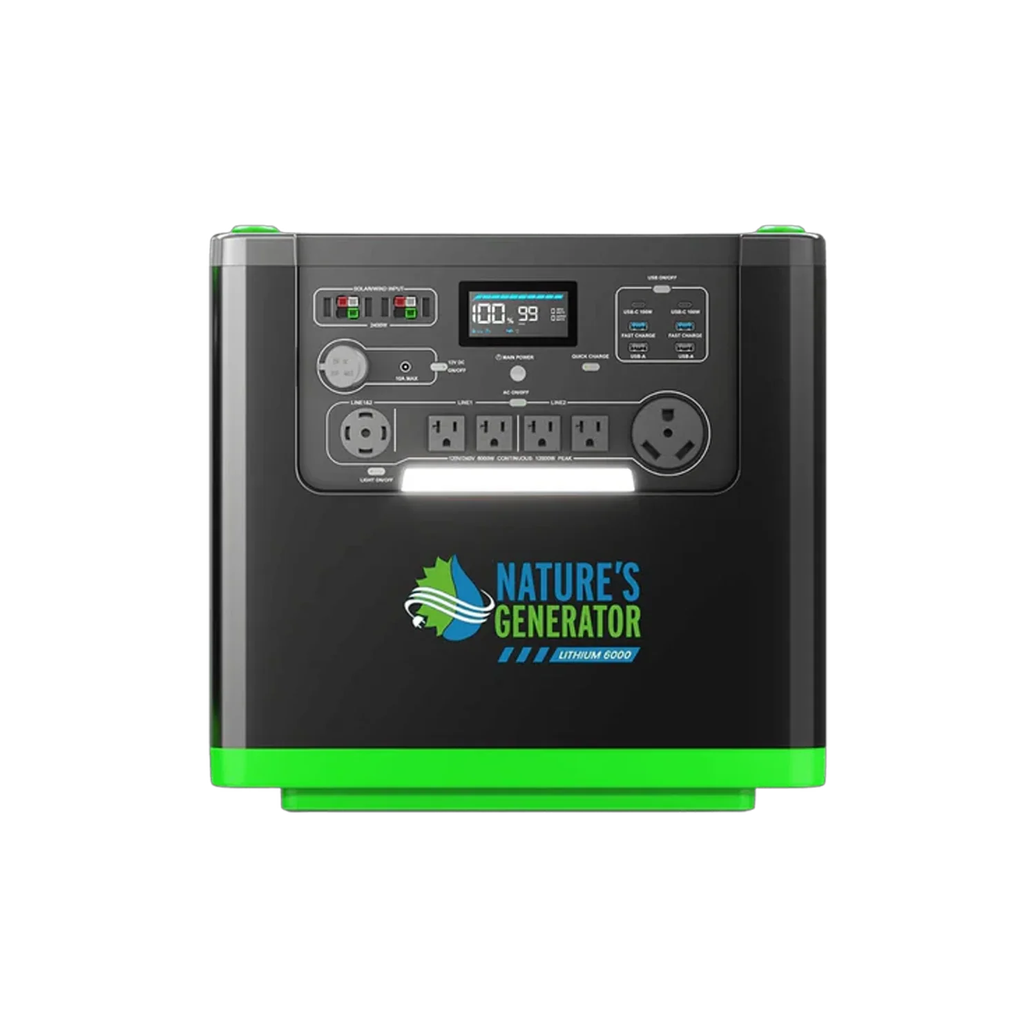 Nature's Generator Lithium 6000 Power Station