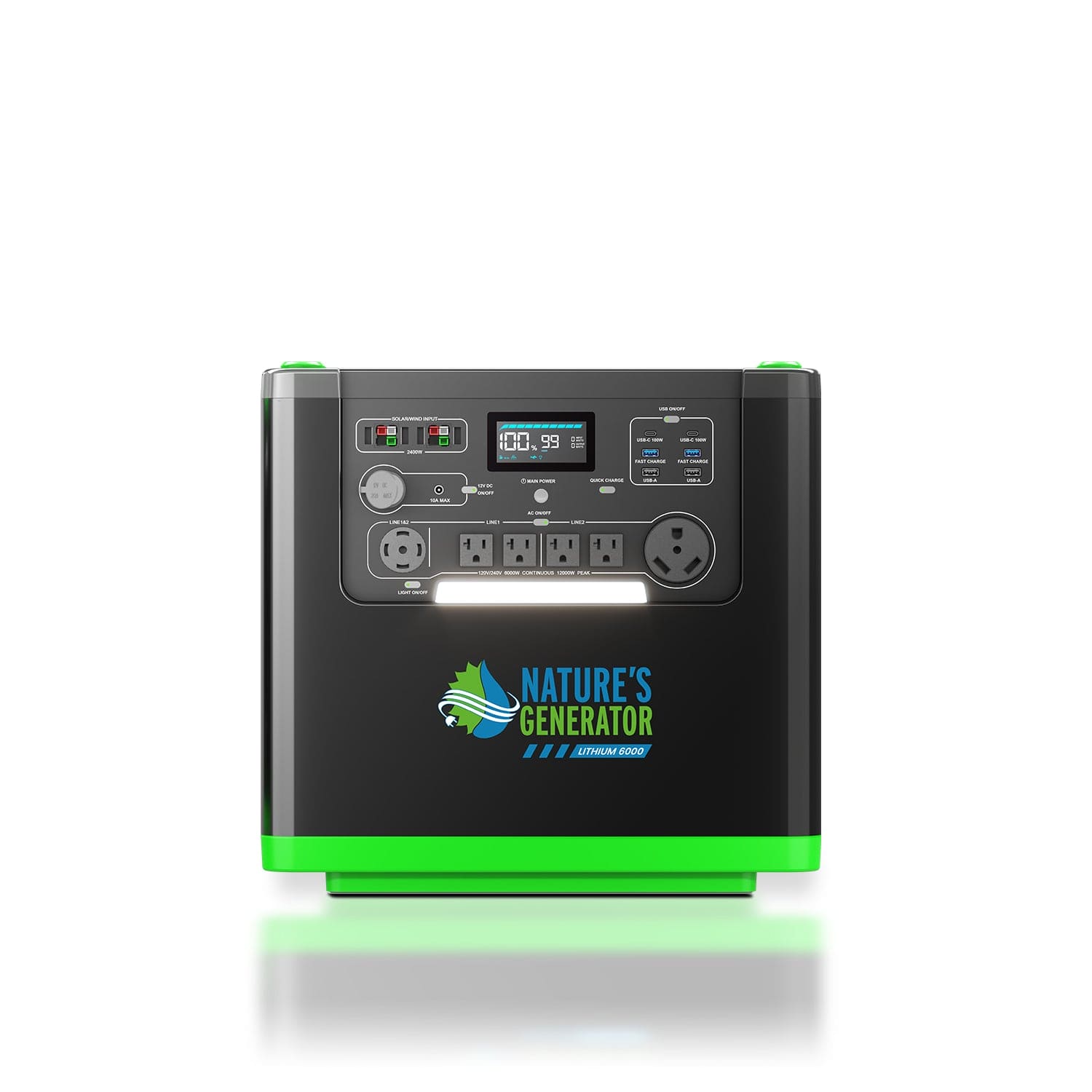 Nature's Generator Lithium 6000 Power Station (SC)