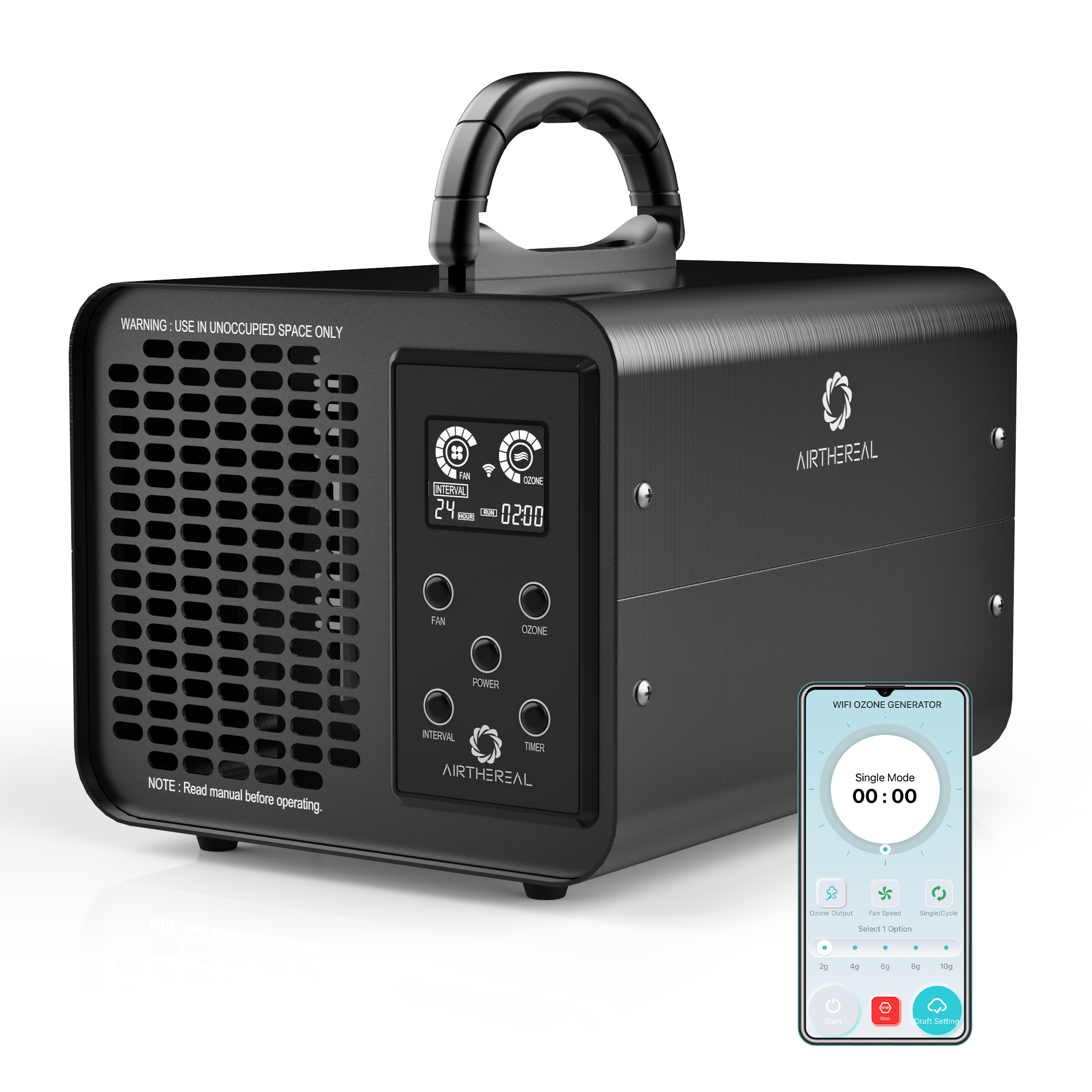 MA10K-PRO Smart WiFi Ozone Generator - European version (SC)