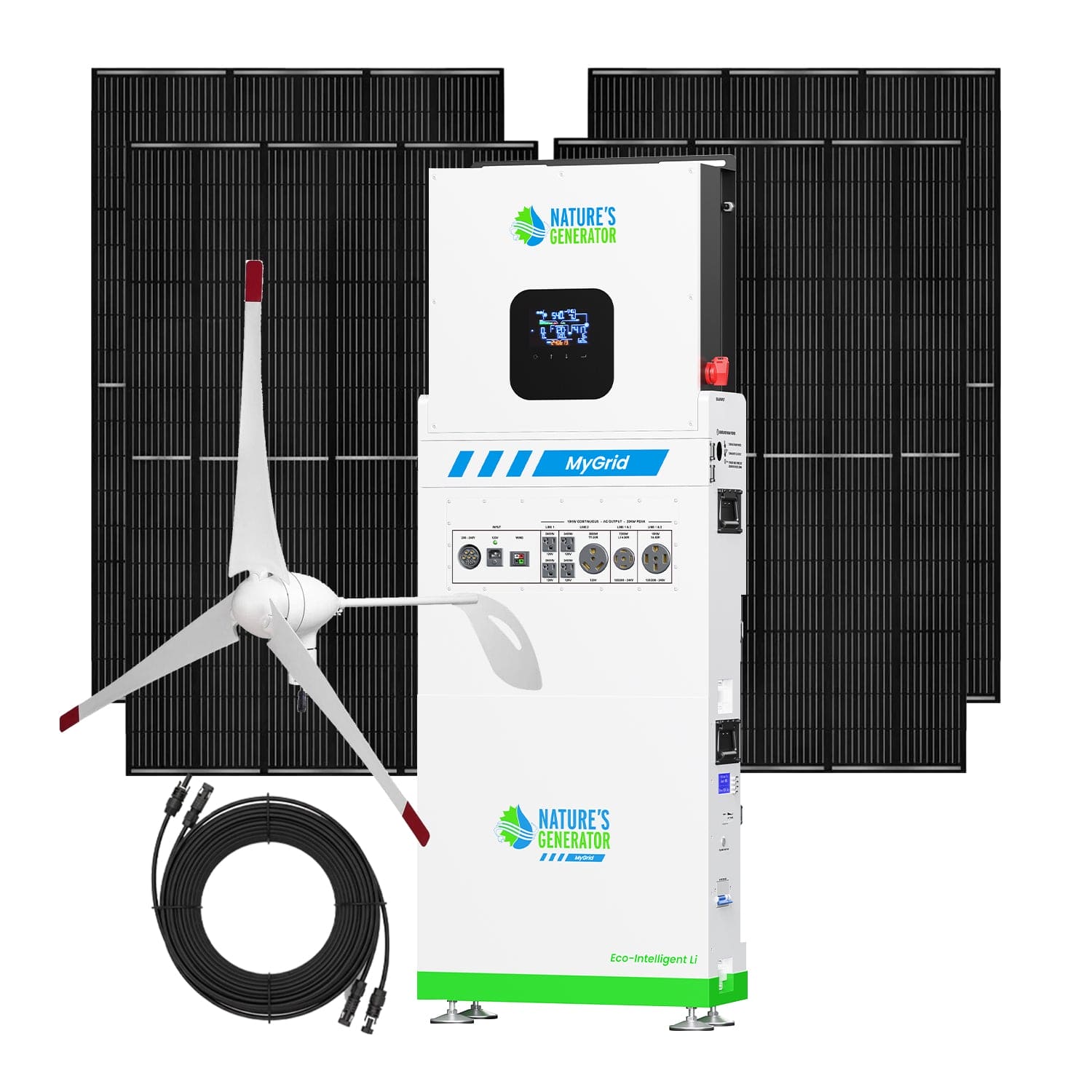 MyGrid 10K Solar and Wind Generator for Home (SC)