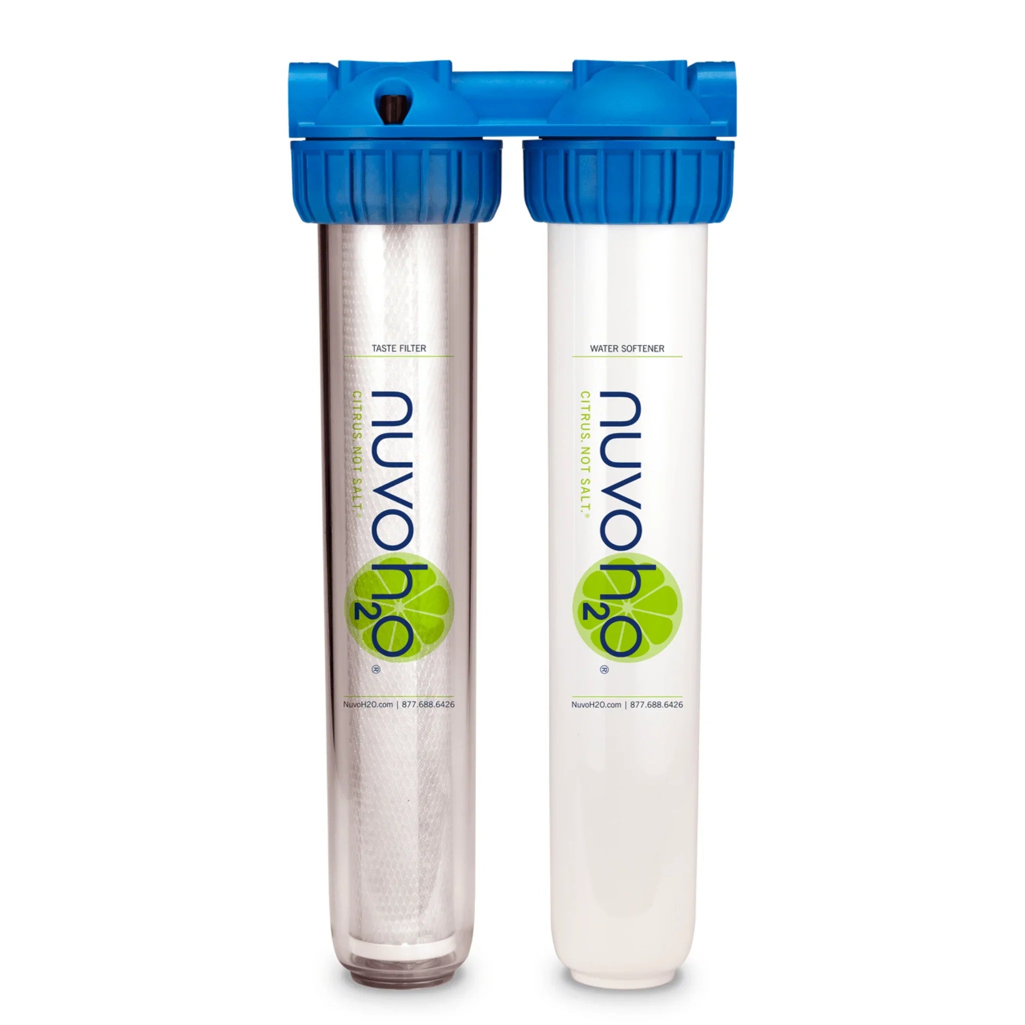NuvoH2O Home Duo Water Softener + Taste Filter System (SC)