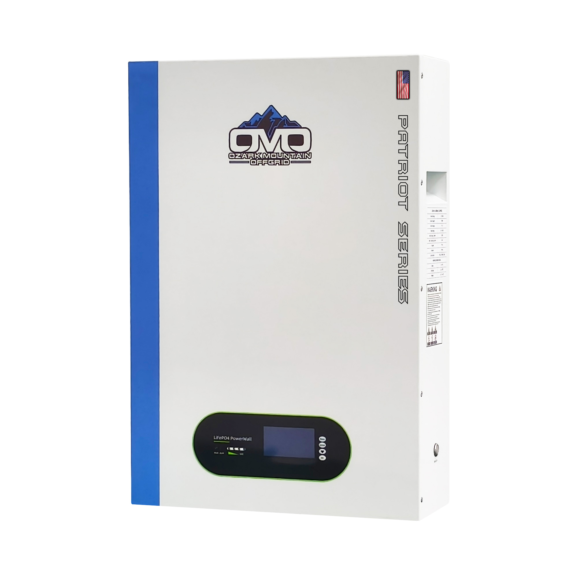 2.2KW Offgrid Solar Kit + OMO 5.12KW Patriot Lithium 48V Battery + 3KW  Inverter