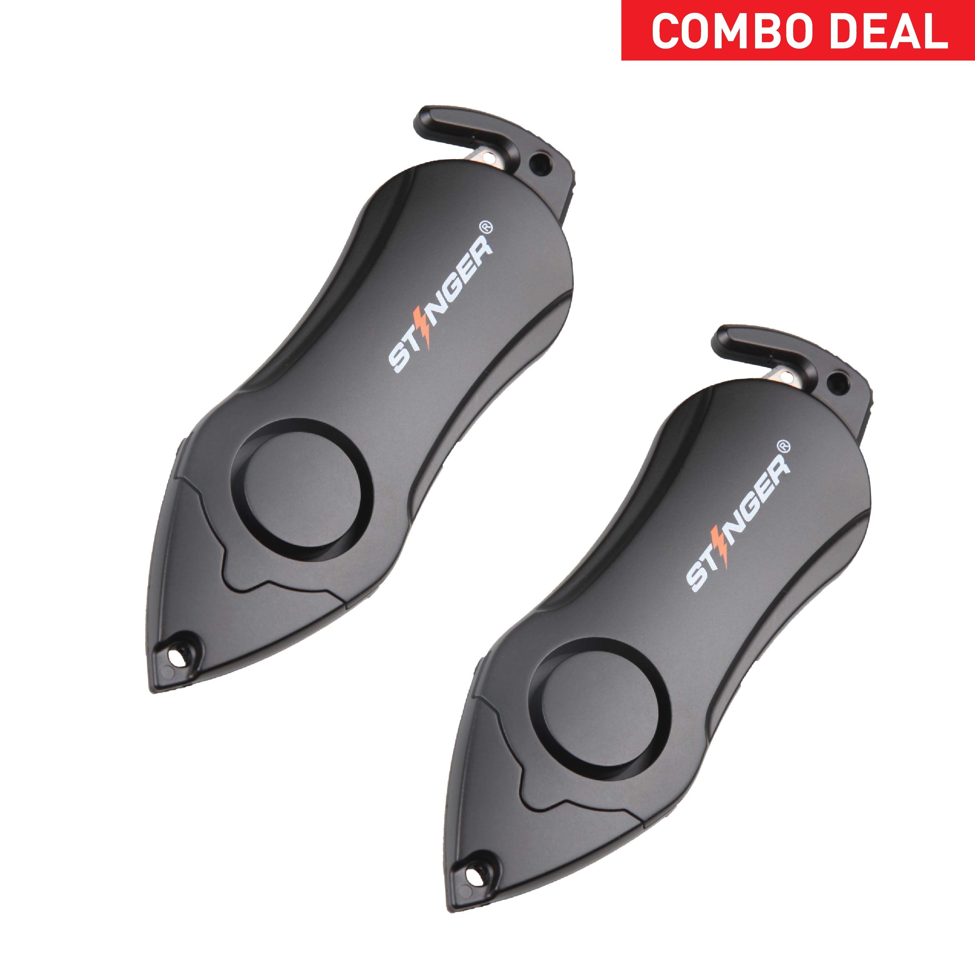 Personal Alarm Emergency Tool: Safety Alarm, Seat Belt Cutter, Glass Breaker (2pcs) (SC)