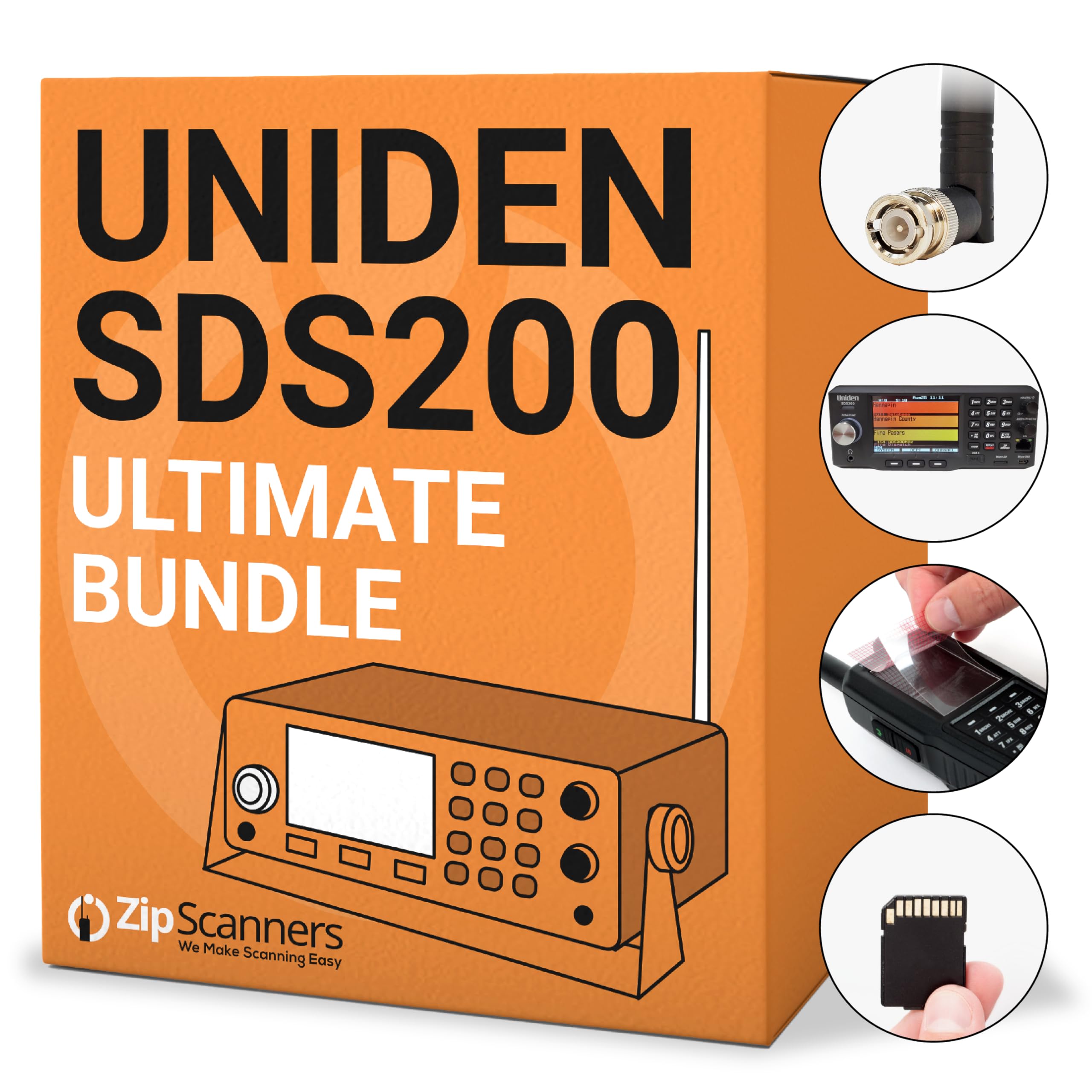 Uniden SDS200 + FREE Programming + Extras Sale (SC)