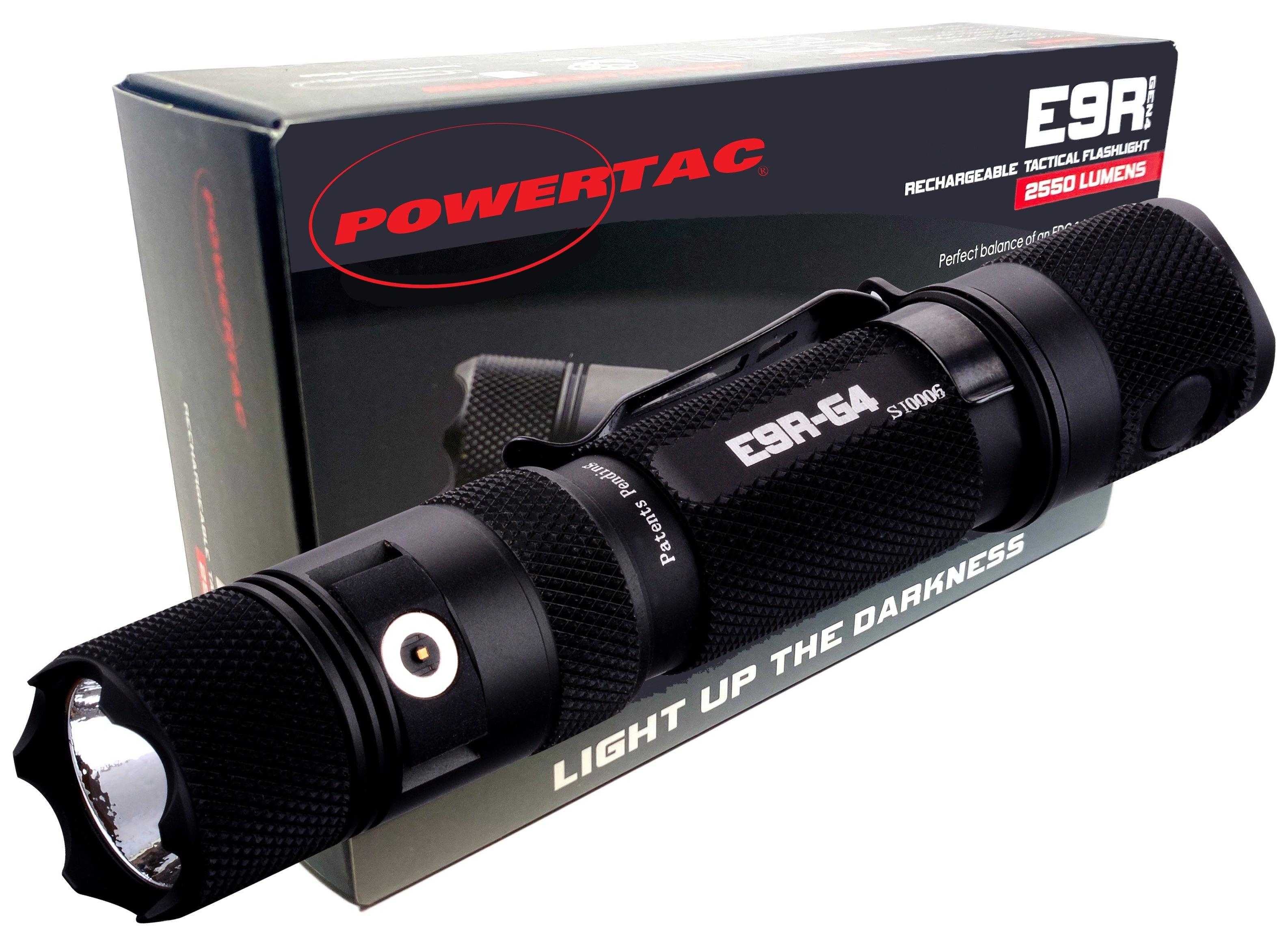 E9R GEN4 - 2,550 Lumen Tactical EDC Flashlight (SC)