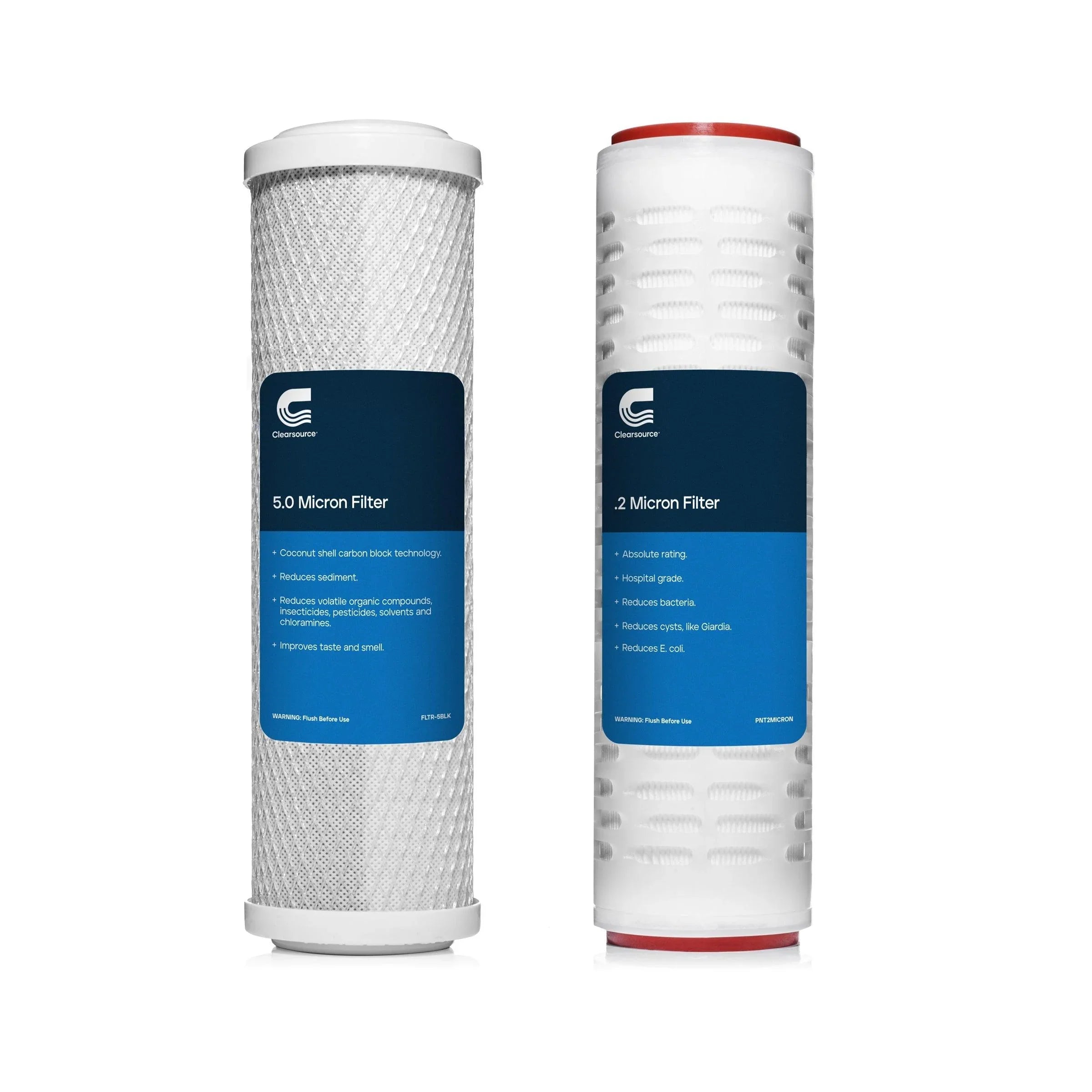 Clearsource Premier RV Water Filter System Replacement Filters (SC)