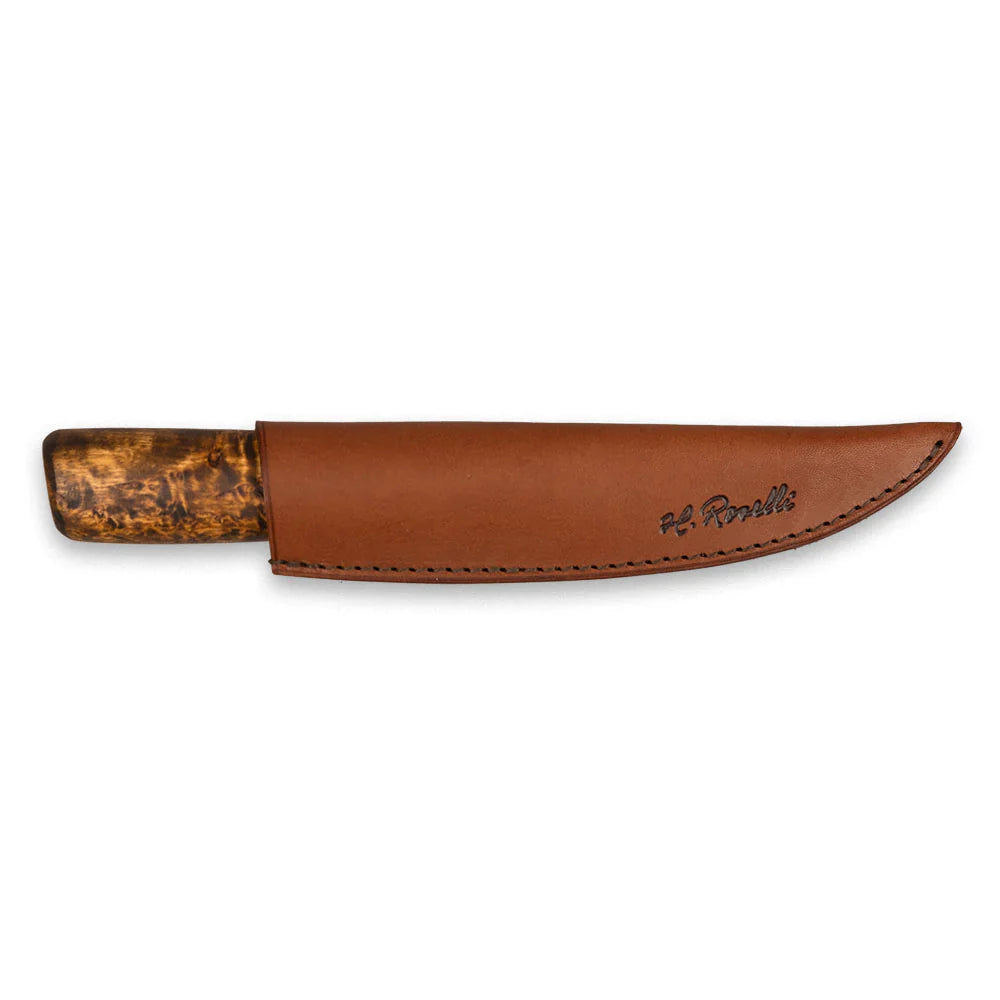 Roselli R112 The Carving Knife - Stained Curly Birch (SC)