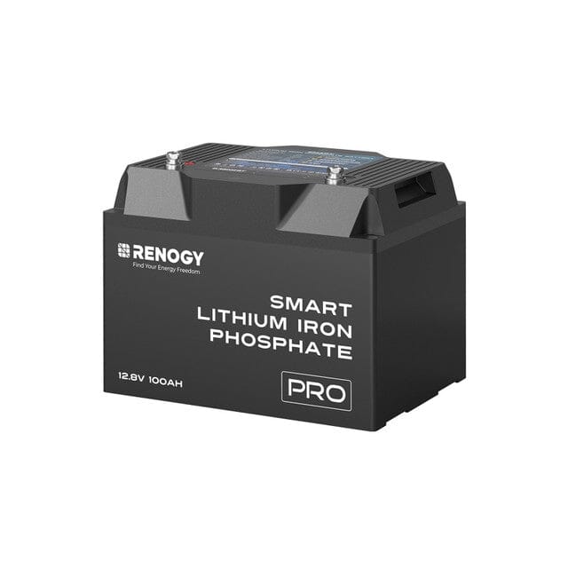 Renogy 12V 100Ah Pro Smart Lithium Iron Phosphate Battery w/Bluetooth & Self-heating Function (SC)