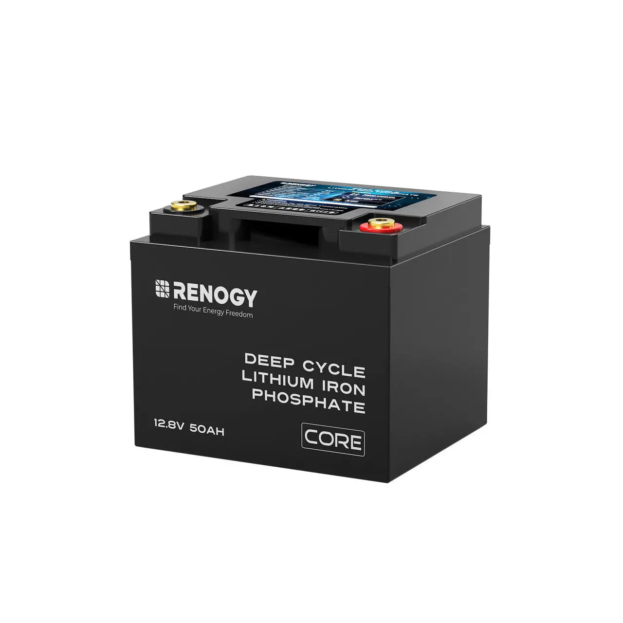 Renogy Core - 12V 50Ah Deep Cycle Lithium Iron Phosphate Battery (SC)
