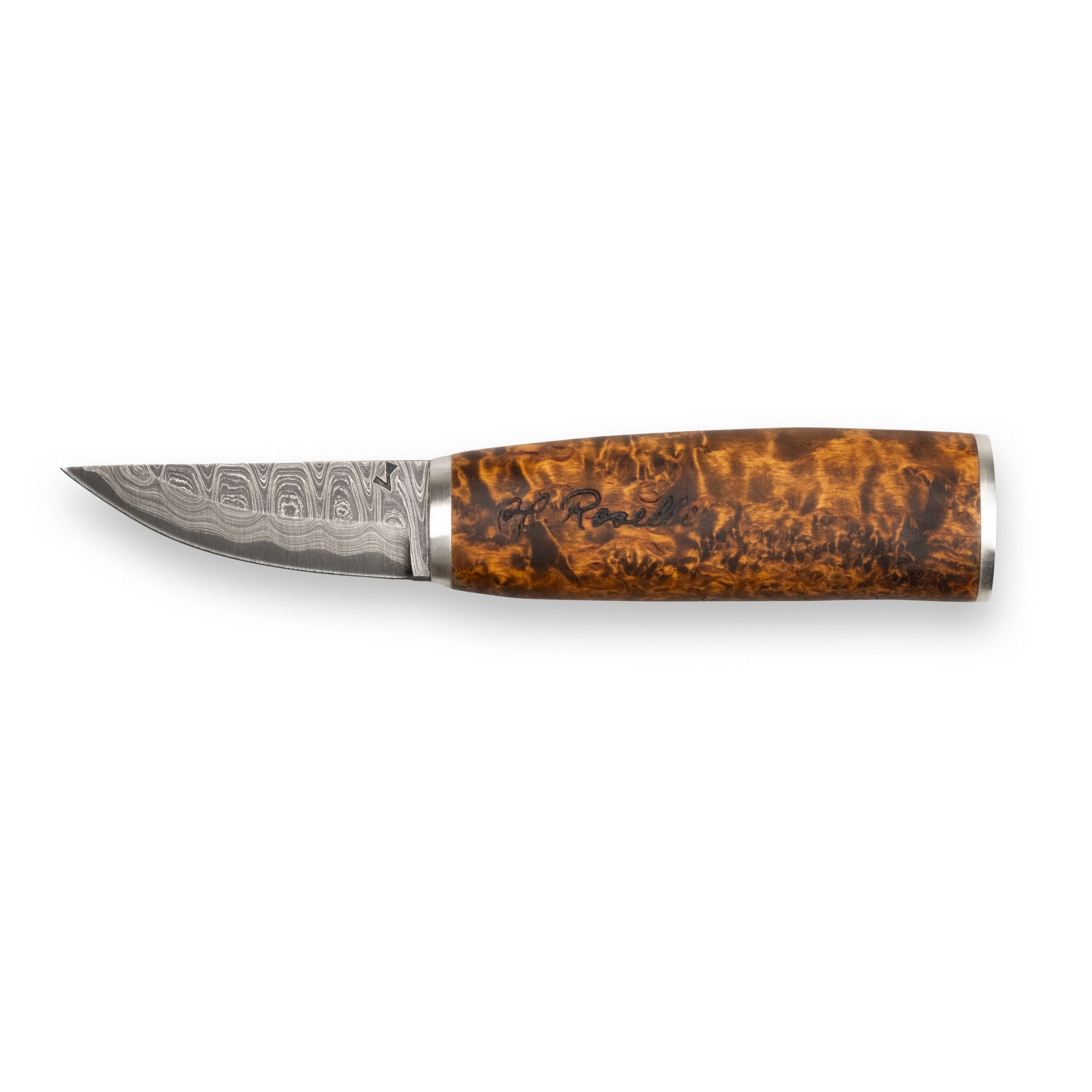 Roselli RD 330P The Grandmother Knife, Damascus (SC)