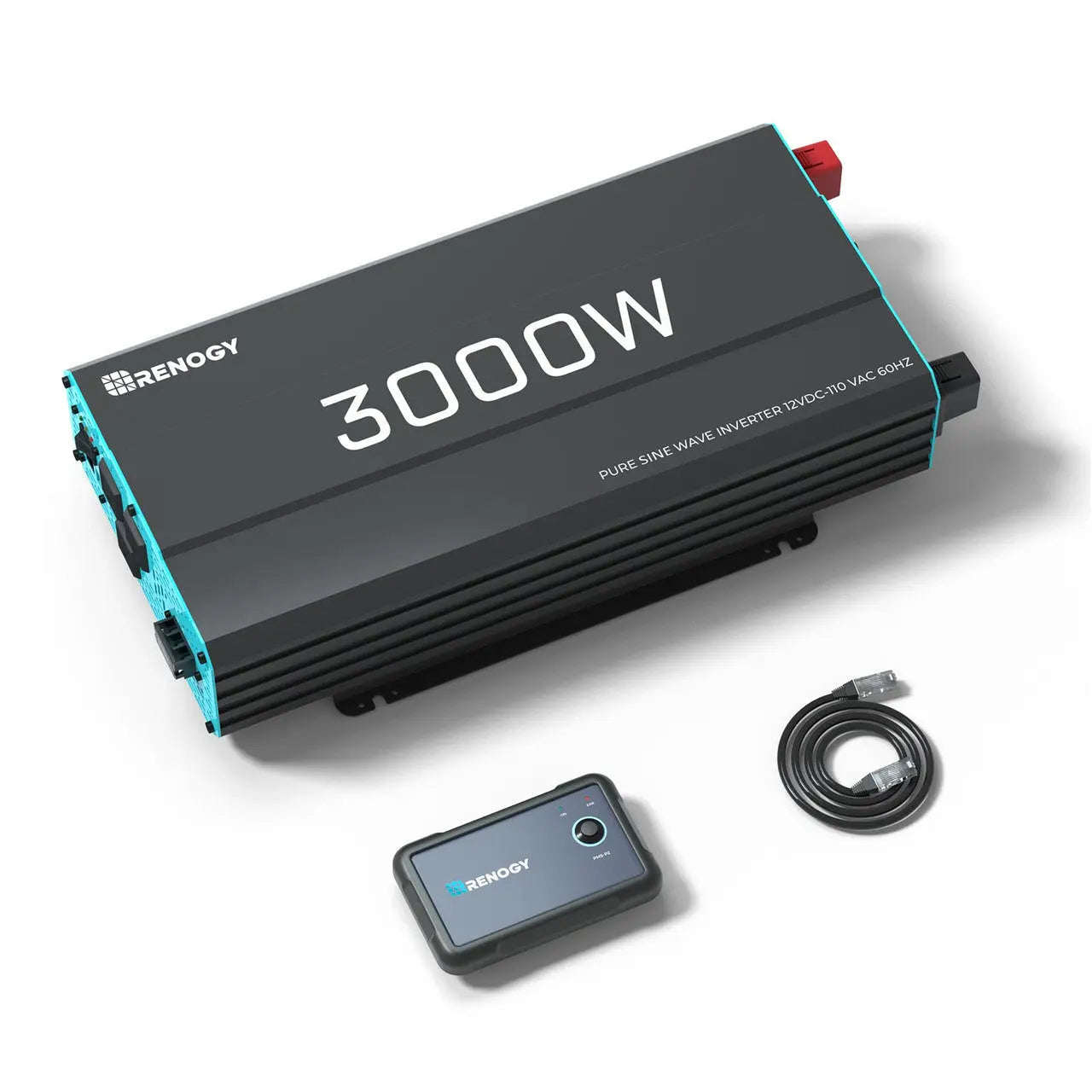 Renogy 700W/1000W/2000W/3000W 12V Pure Sine Wave Inverter (SC)