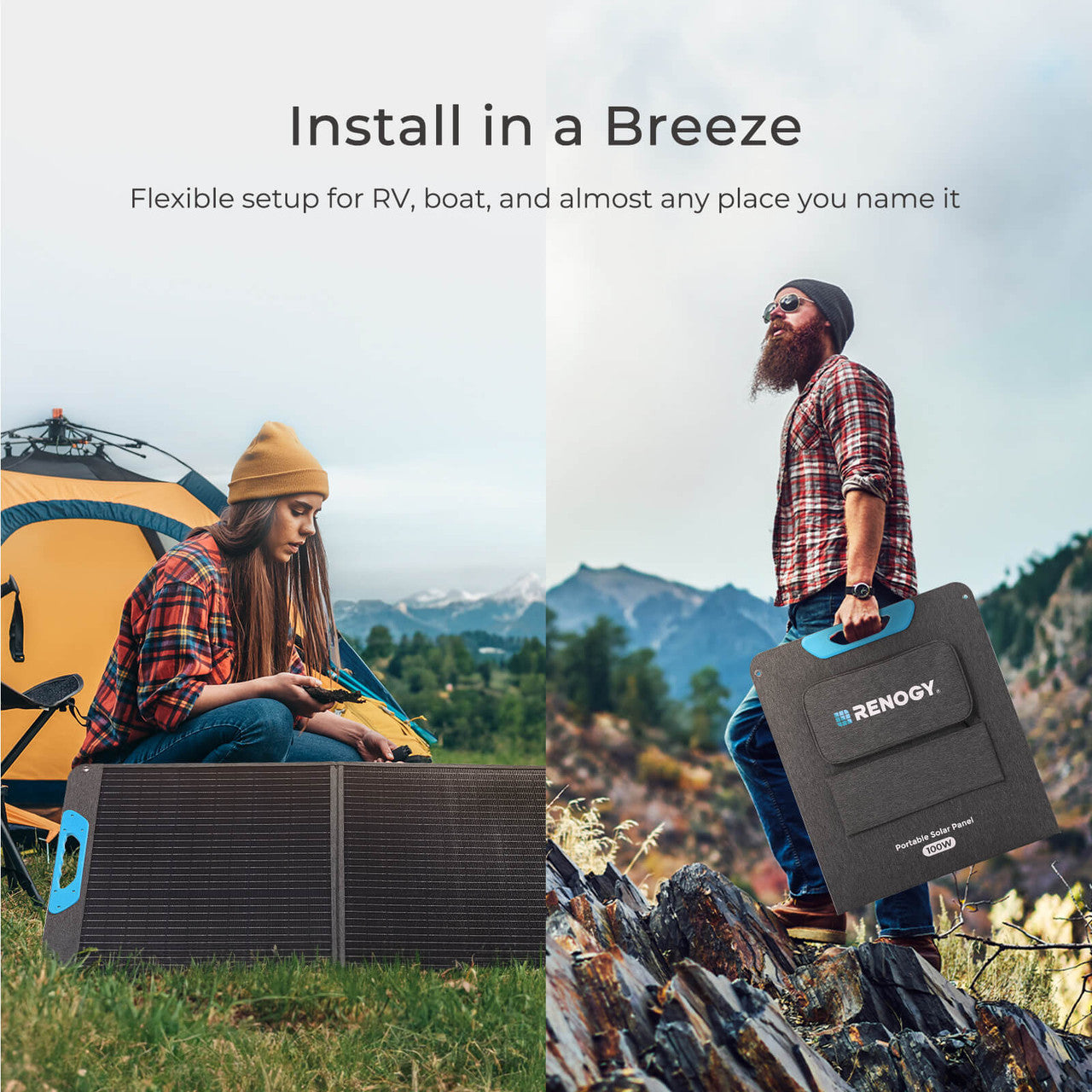 Renogy E.FLEX 100W Portable Solar Panel (SC)