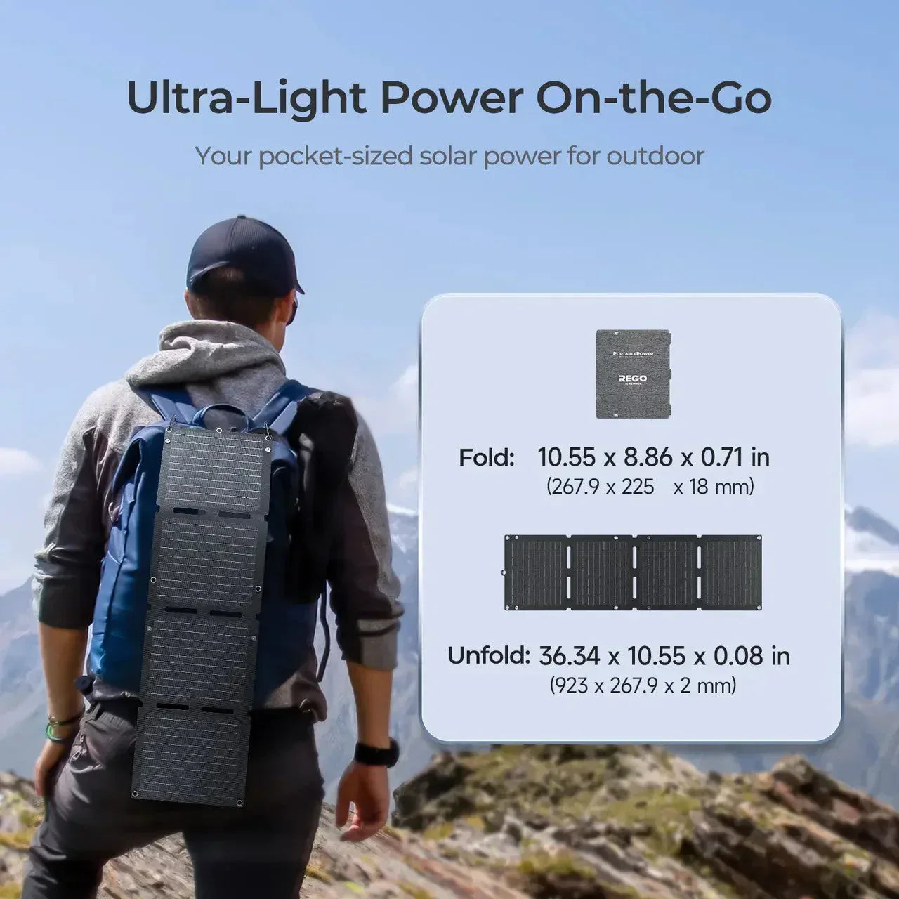 Renogy E.FLEX-SE 30W PRO Portable Solar Panel