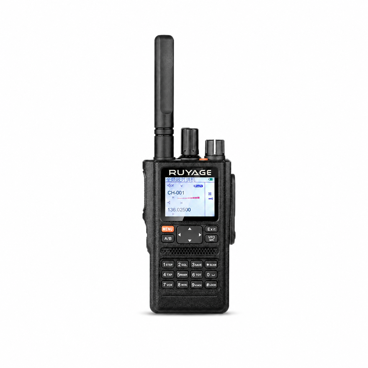 RUYAGE UVQ4 6-Band GPS Analog Walkie Talkie