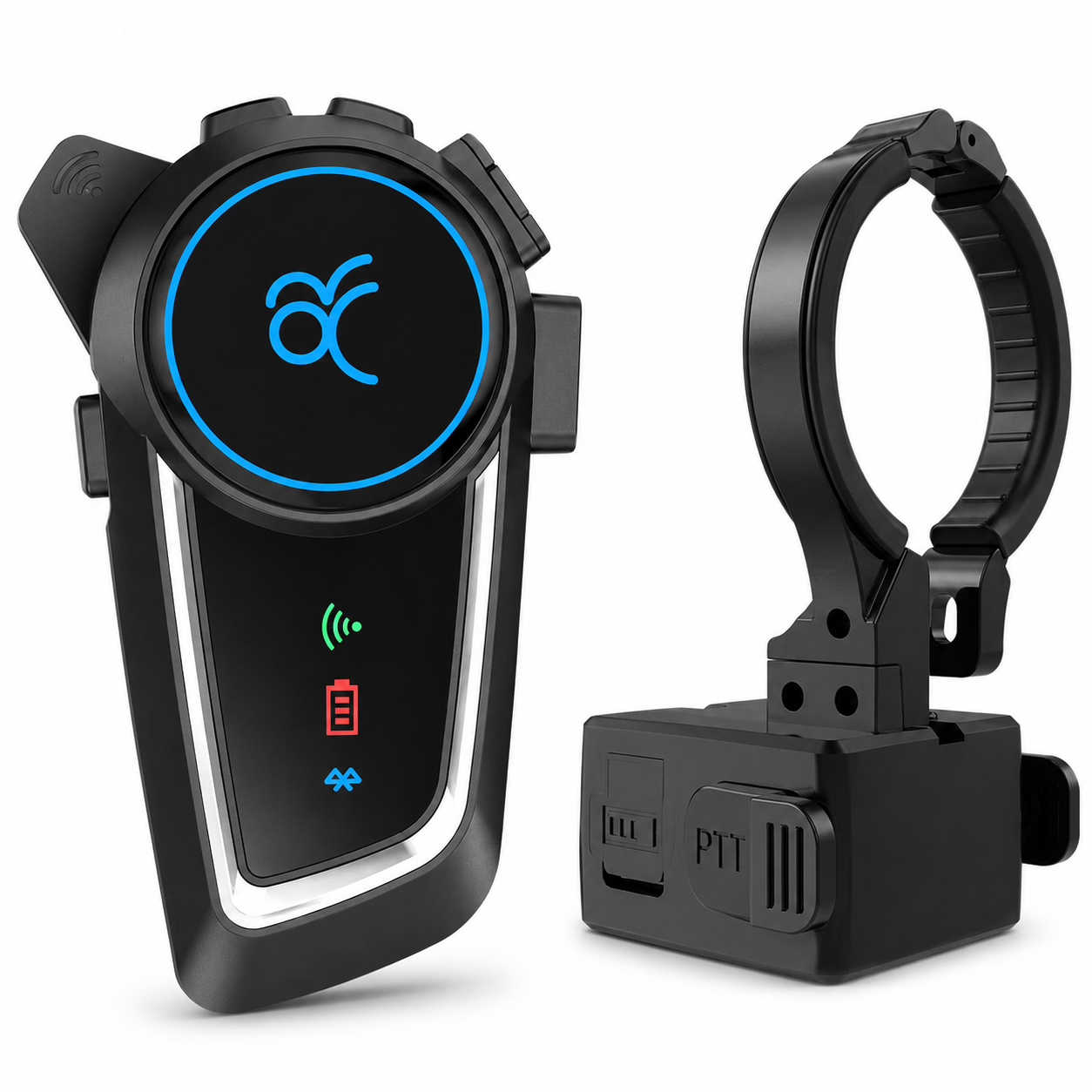 RUYAGE Motorcycle Helmet Bluetooth Headset with Zello PTT