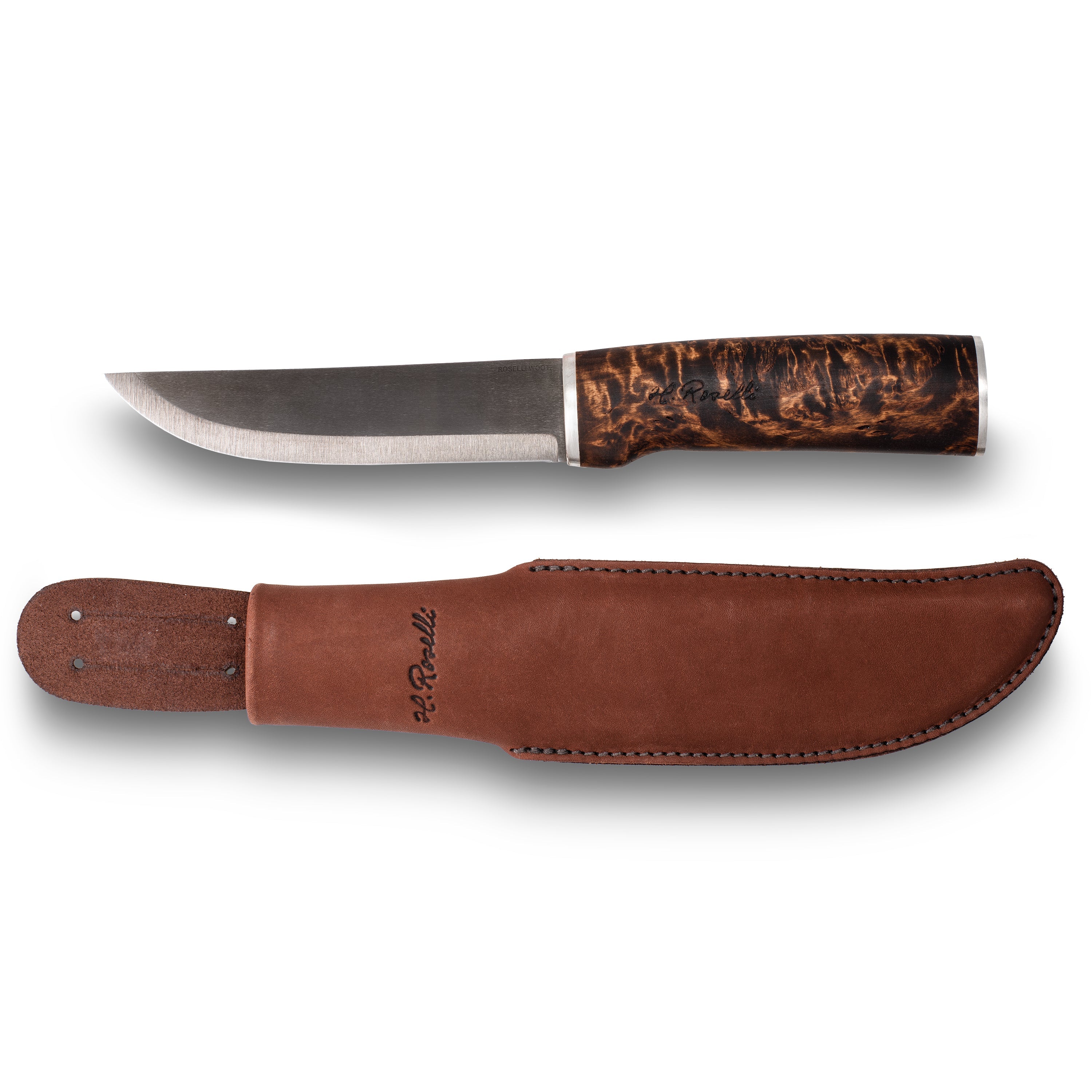 Roselli RW200LS Hunter in UHC with Silver mounts and longer blade (SC)